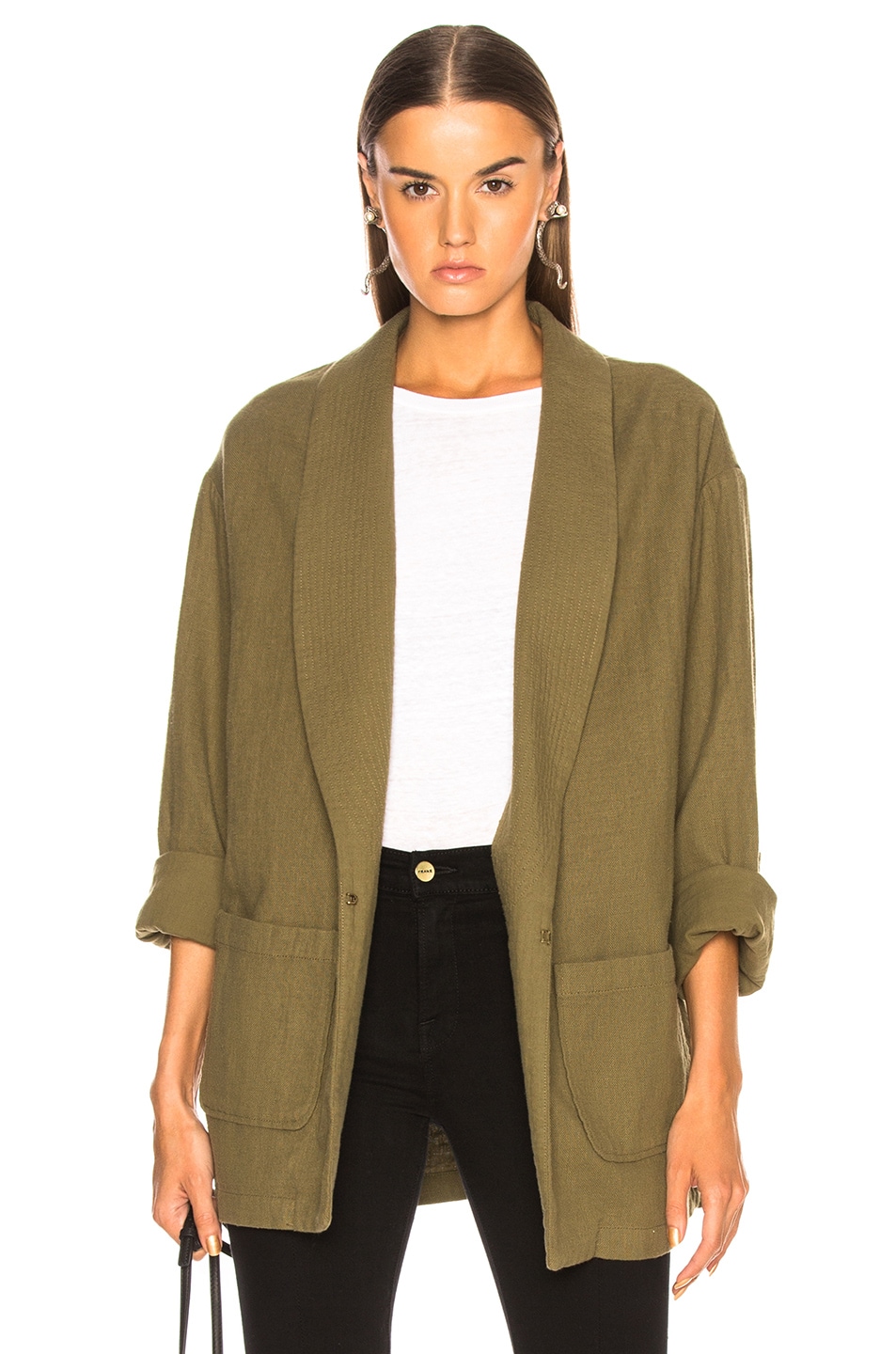 Image 1 of AG Jeans Maura Jacket in Olive Grove