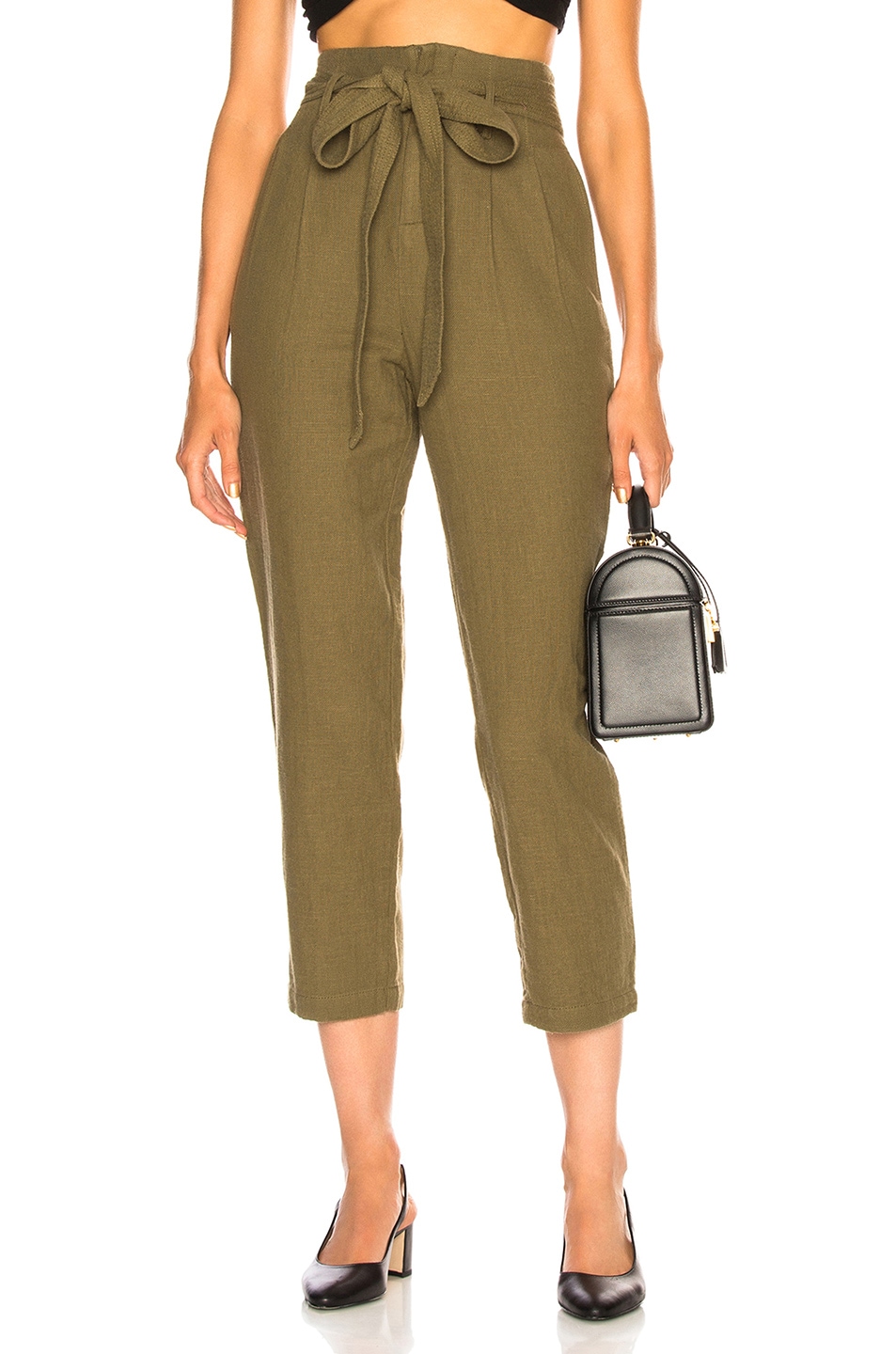 Image 1 of AG Jeans Darena Pant in Olive Grove