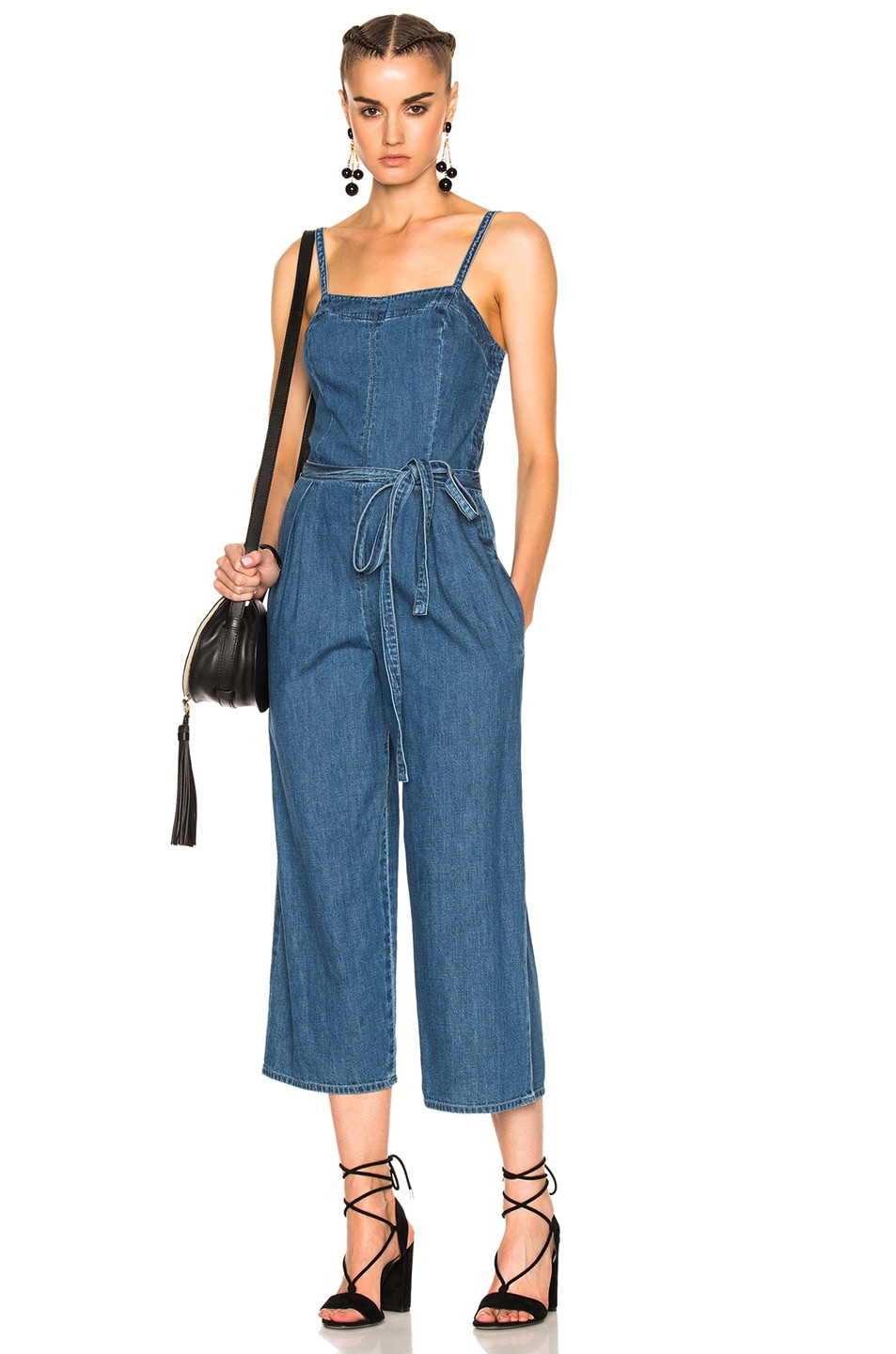 Image 1 of AG Jeans Giselle Jumpsuit in Atlas Blue