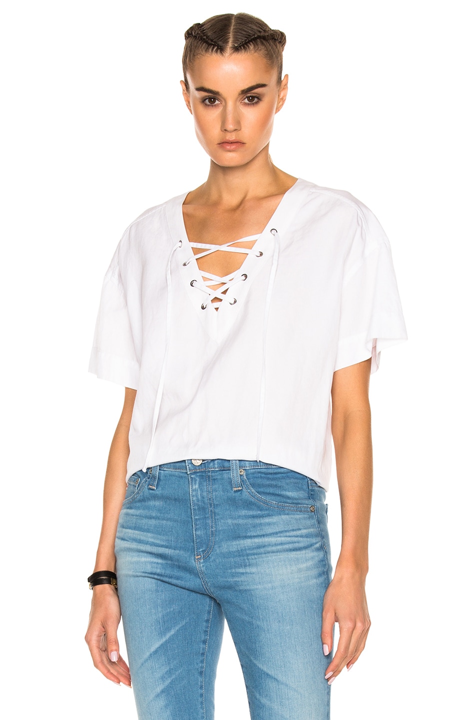 Image 1 of AG Jeans Kelly Top in True White