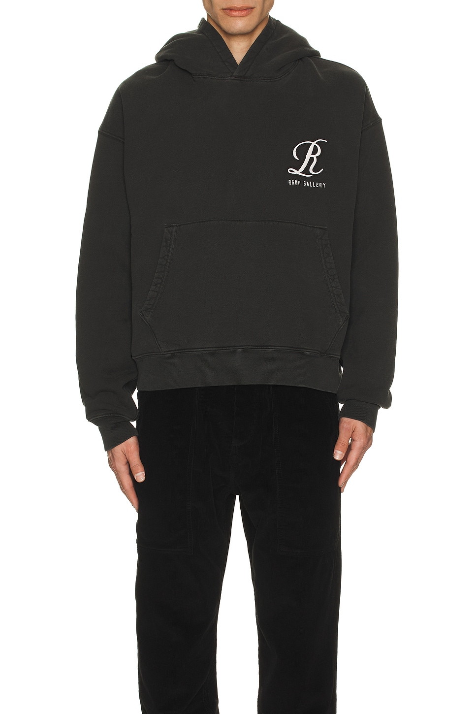 Image 1 of AGOLDE x RSVP Gallery Easton Hoodie in Multi Polaroid Print