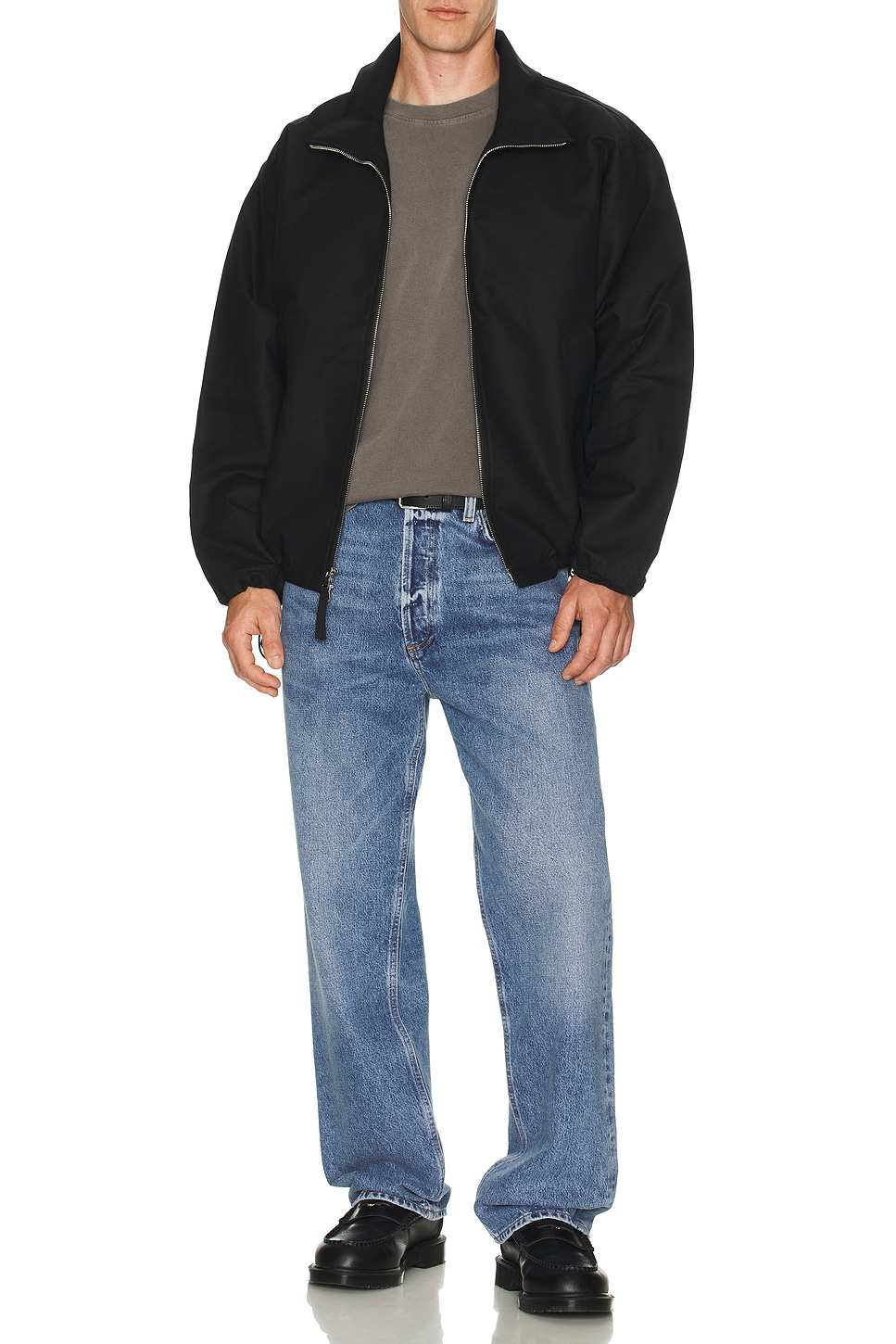 Image 4 of AGOLDE Laurie Jacket in Black