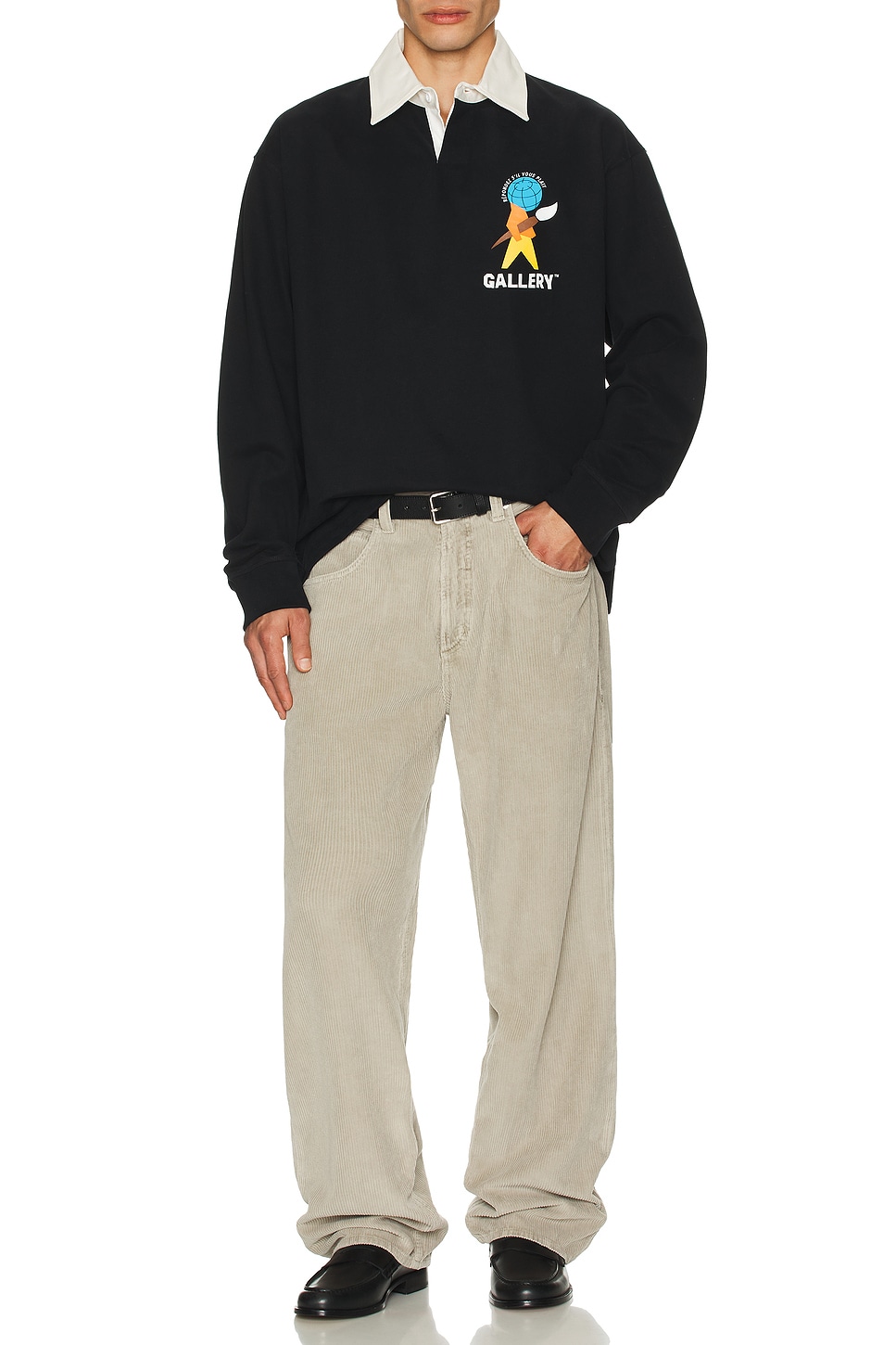 Image 1 of AGOLDE x RSVP Gallery Rugby in Black