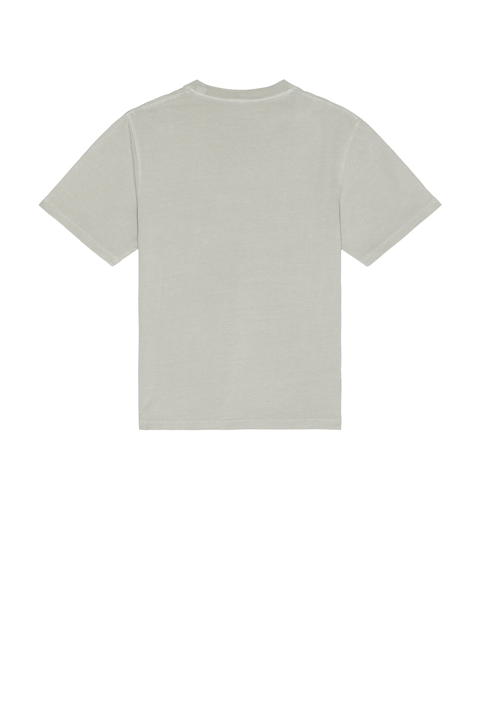 Agolde Asha Mock Neck Tee In Gray