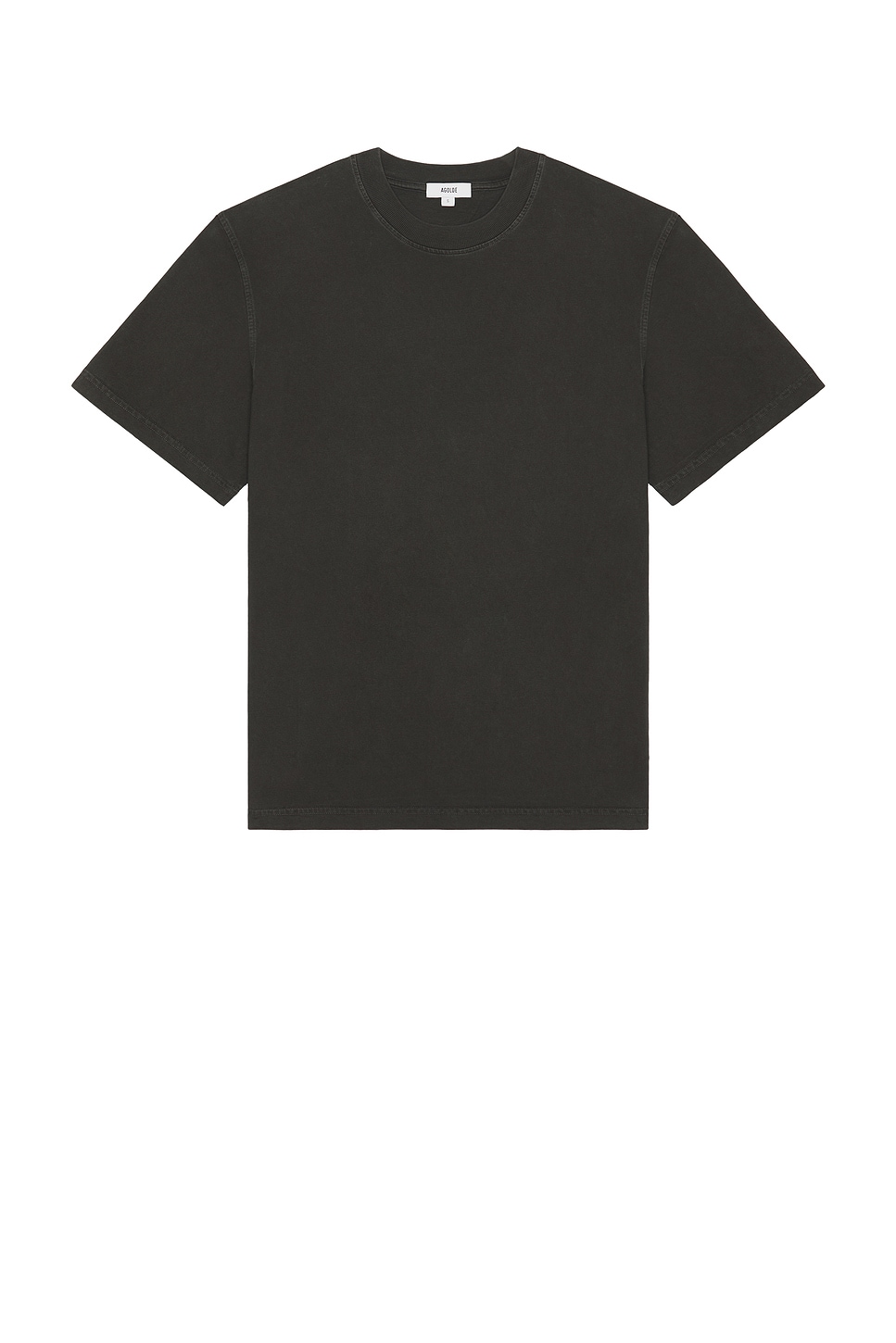 Image 1 of AGOLDE Asha Mock Neck Tee in Fracture