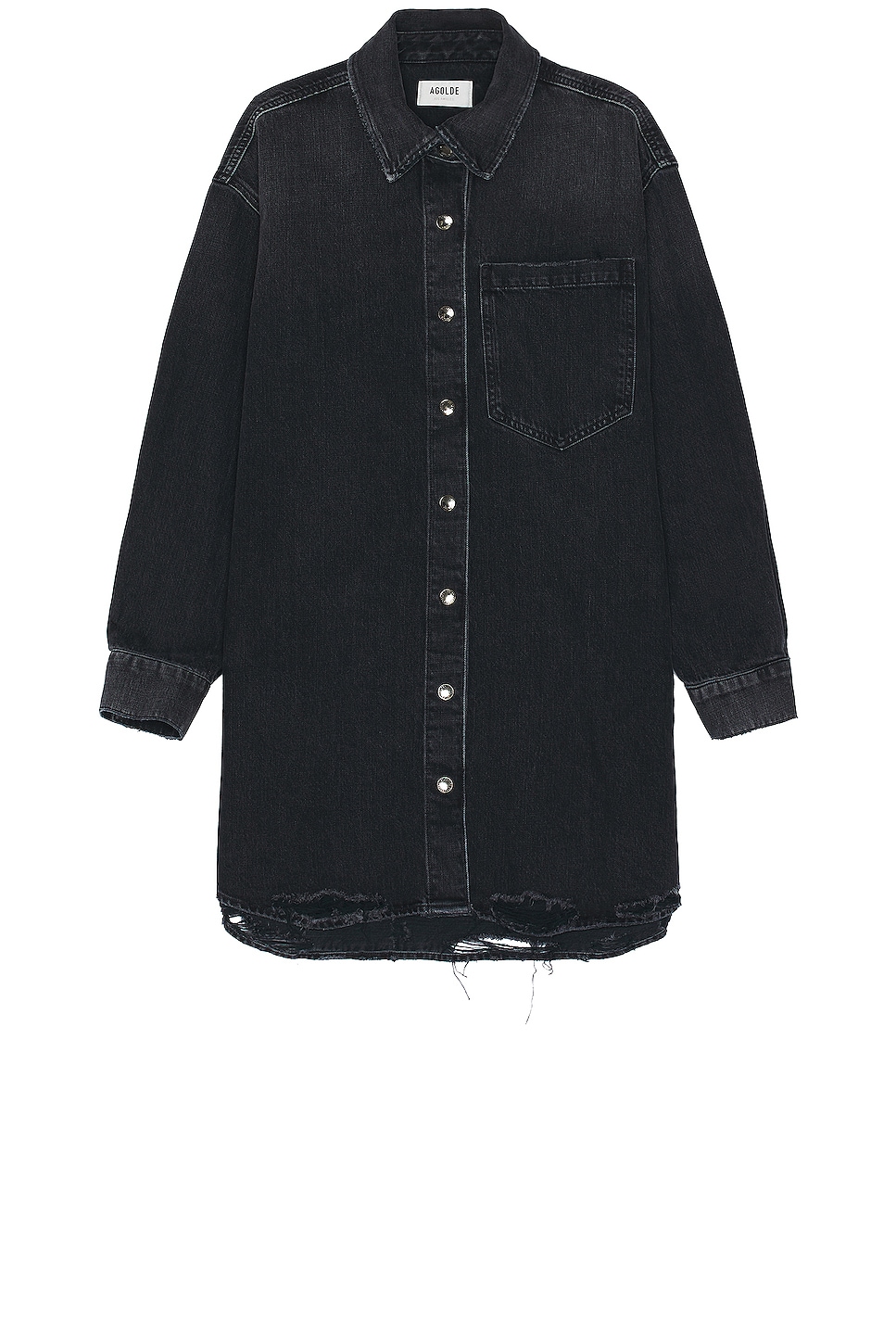 Image 1 of AGOLDE Lucas Denim Shirt in Disappear