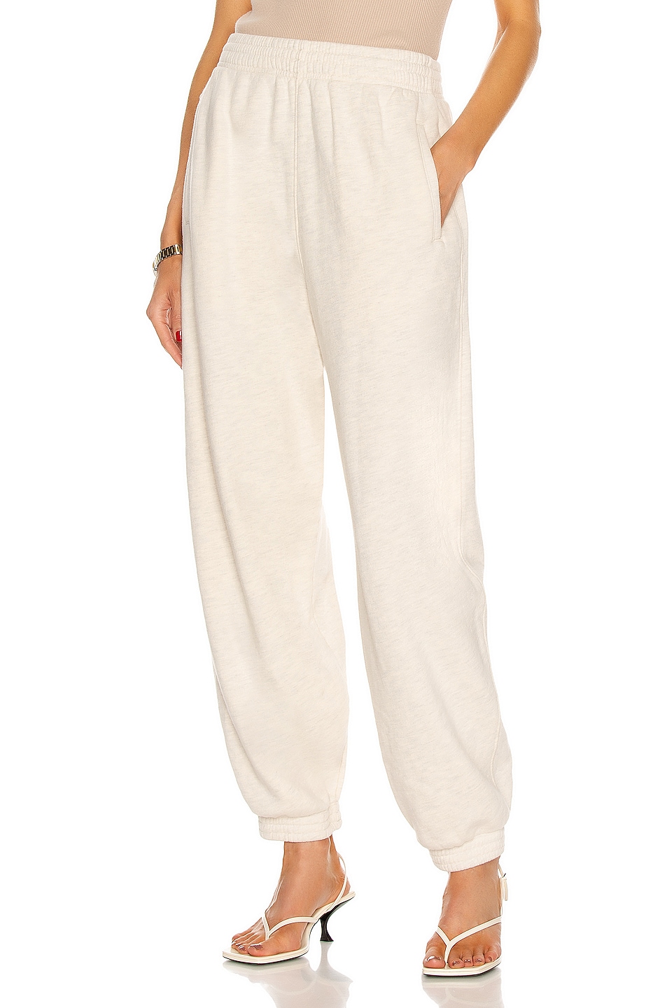 Image 1 of AGOLDE Balloon Sweatpant in Oatmeal Heather