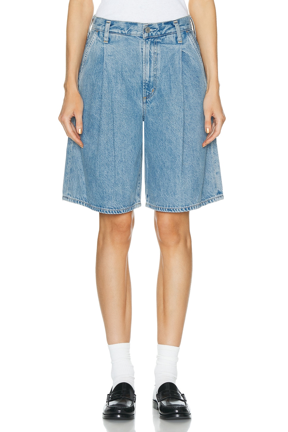 Ellis Trouser Short in Blue