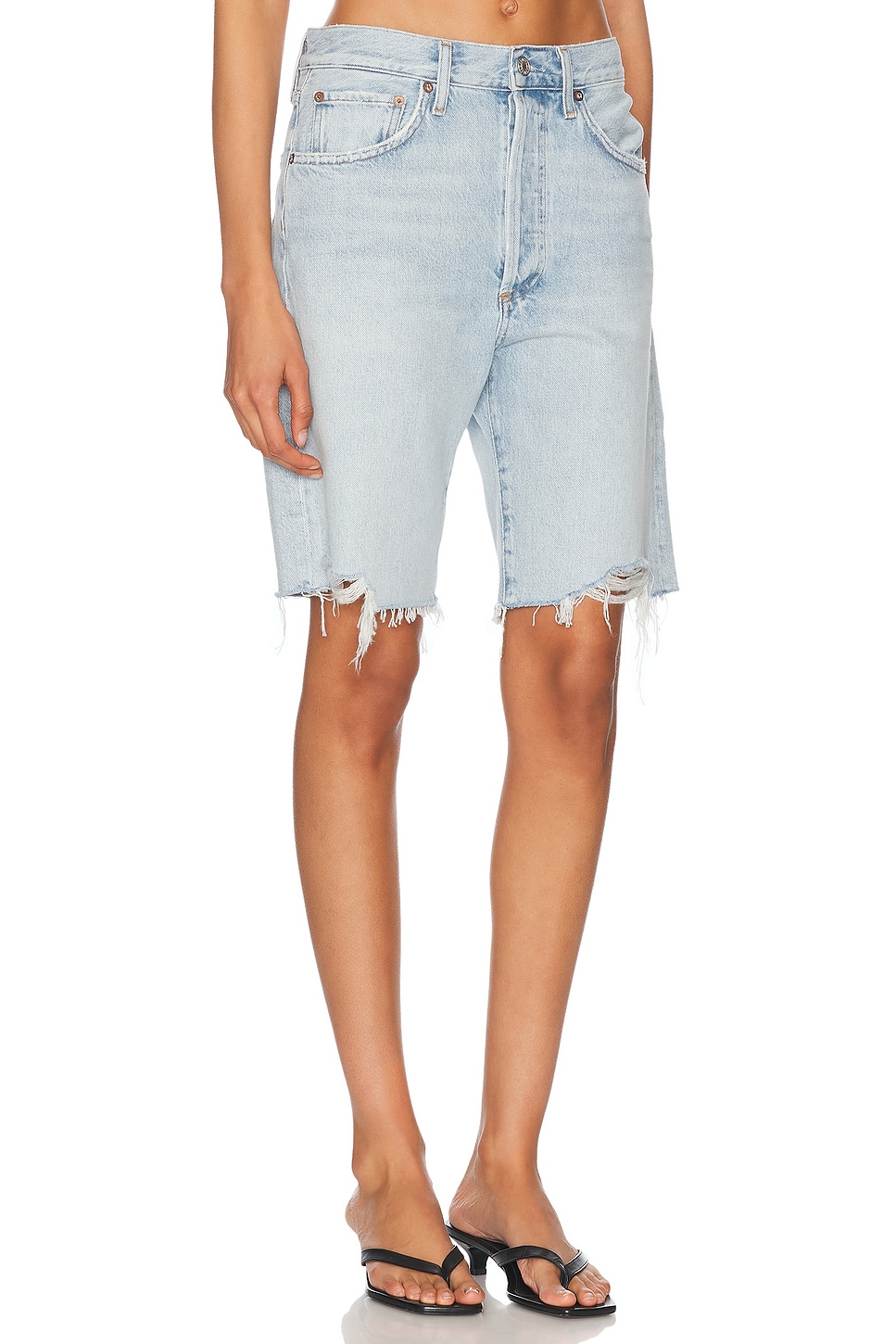 Agolde 90's Mid Rise Loose Shorts