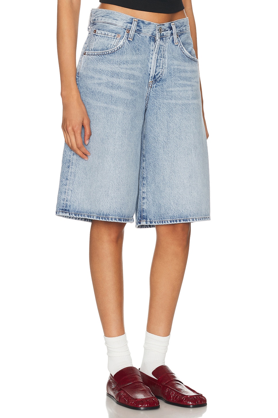 Agolde Baggy V Short