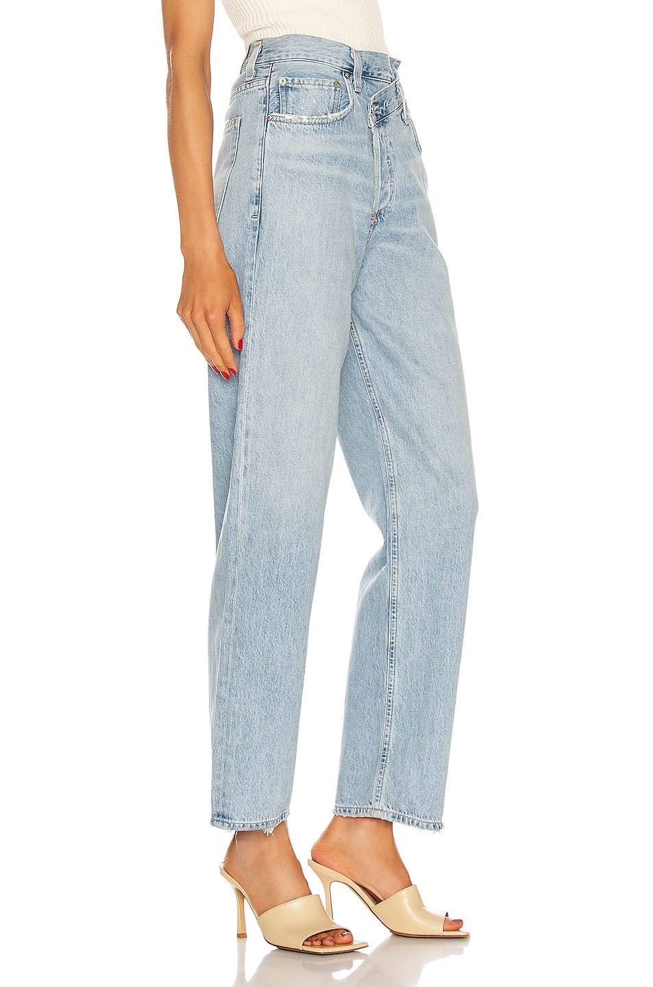 Agolde Criss Cross Upsized Jean thumbnail