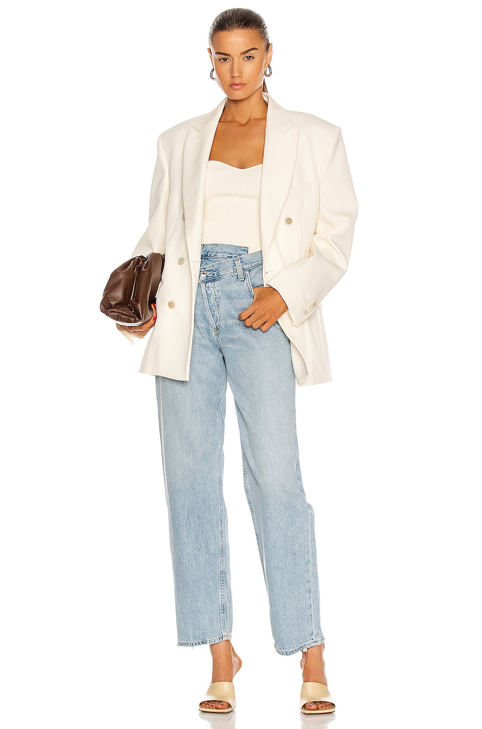 Agolde Criss Cross Upsized Jean thumbnail