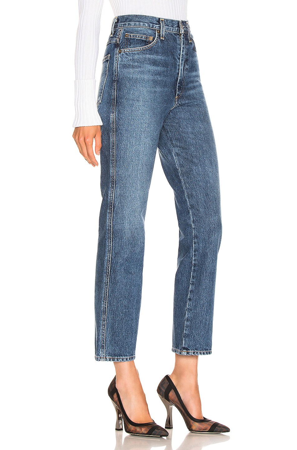 Agolde Pinch Waist High Rise Kick