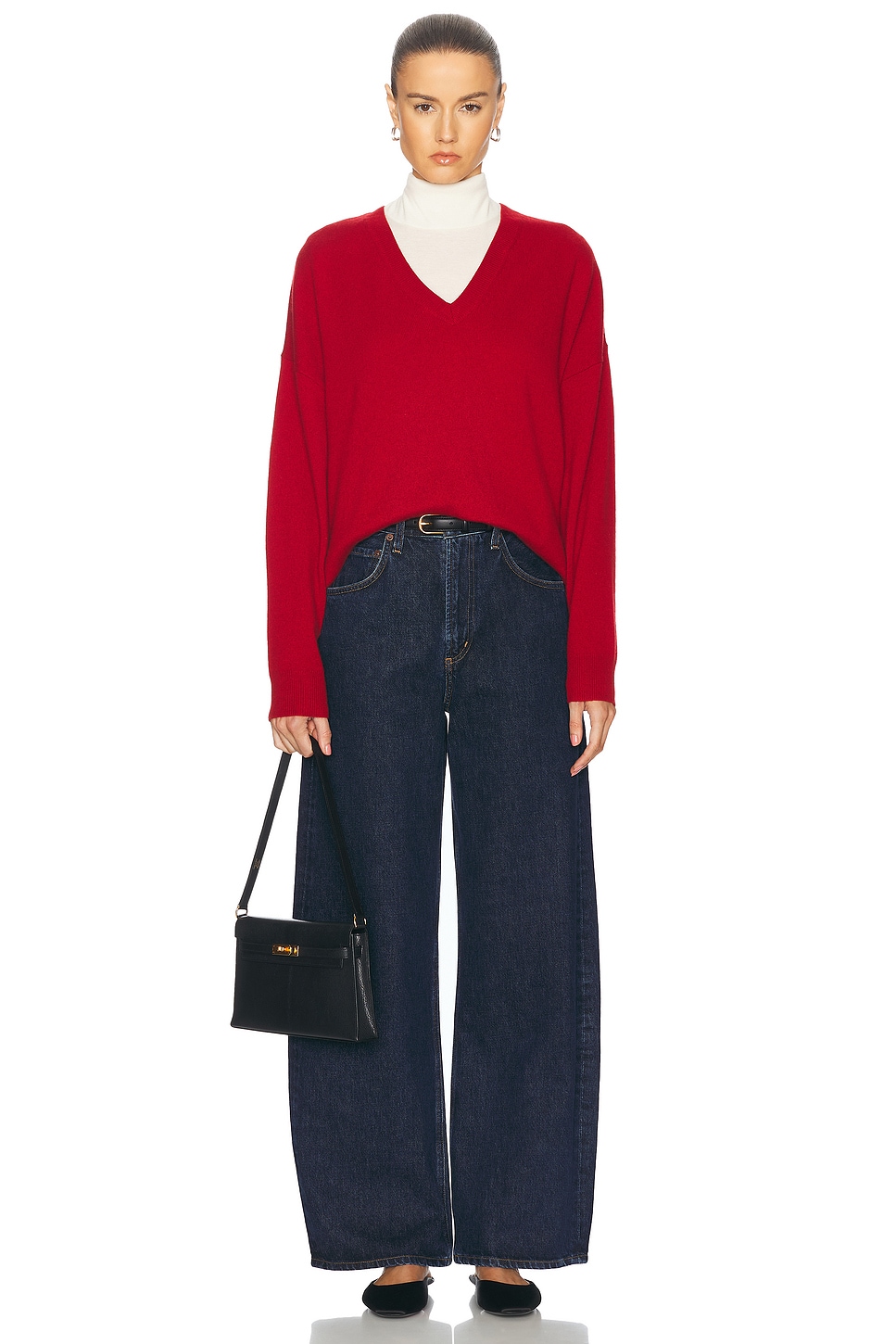 Low Curve Wide Leg Jeans