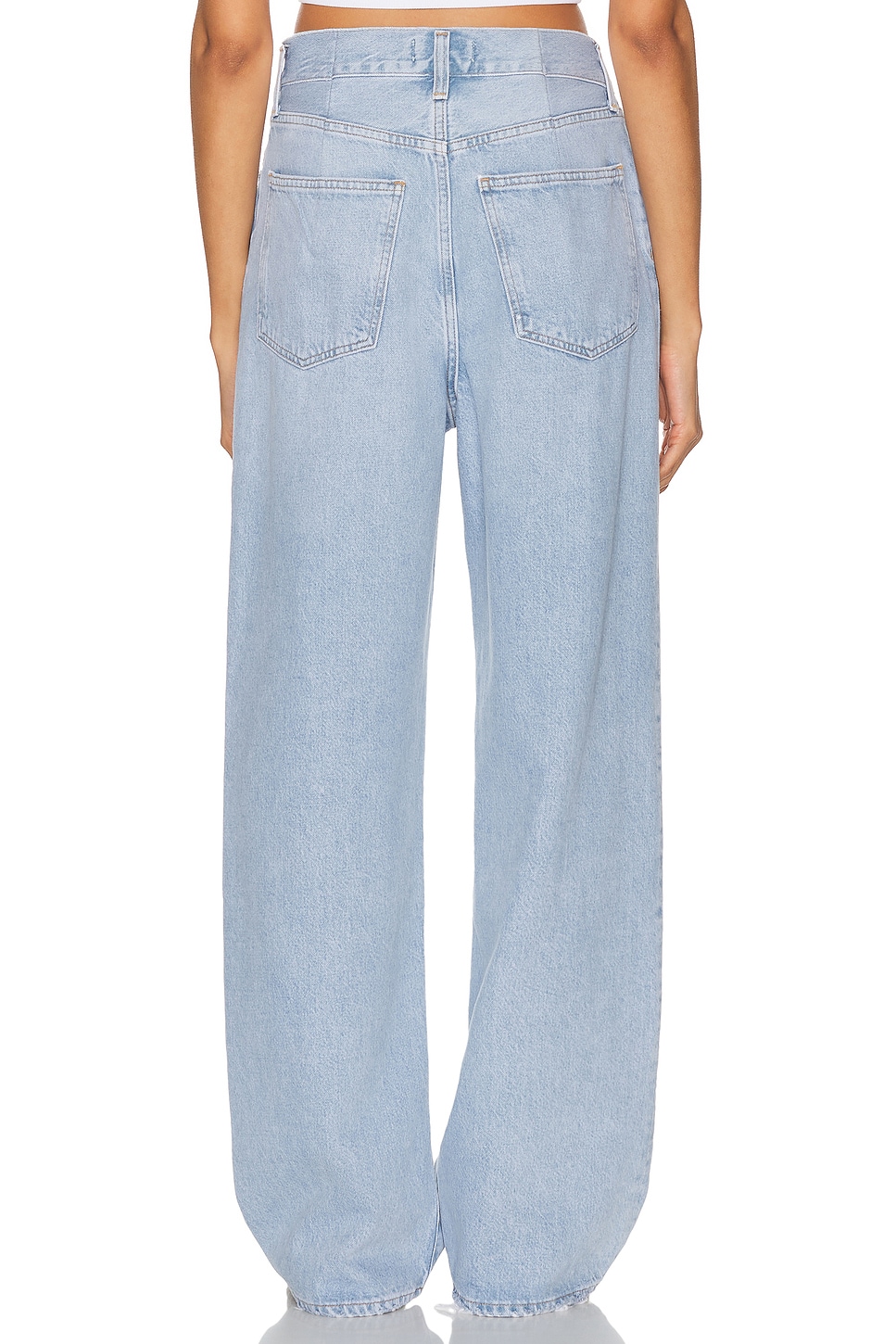 Agolde - Franka Pleat Baggy Jeans | Plush