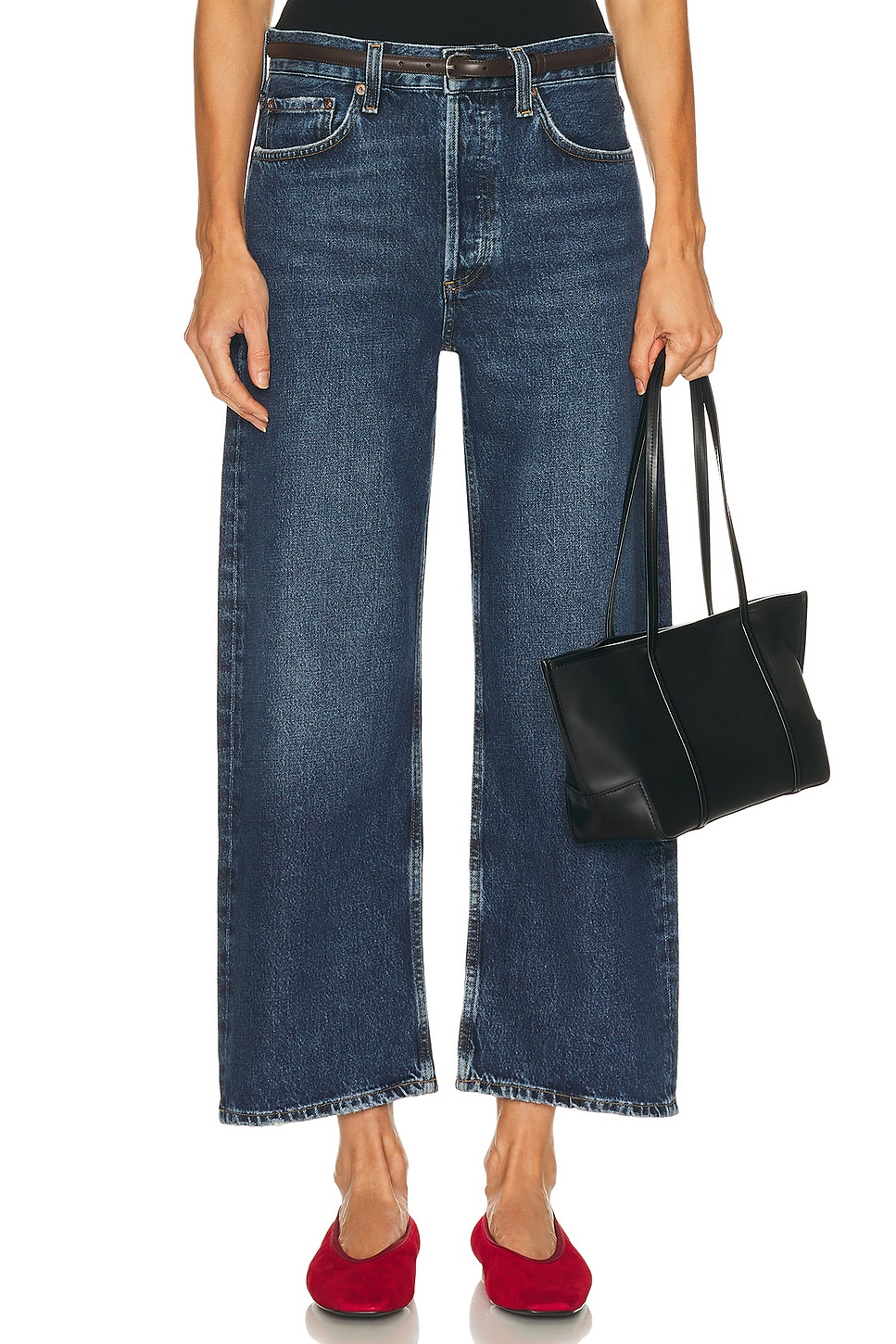 Arc Wide Leg in Blue