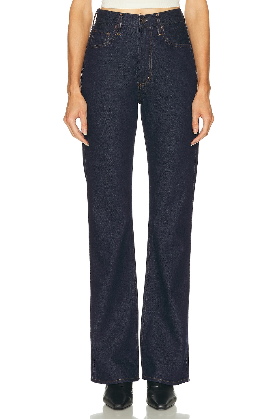 Image 1 of AGOLDE Leena Bootcut Jeans in Rinse