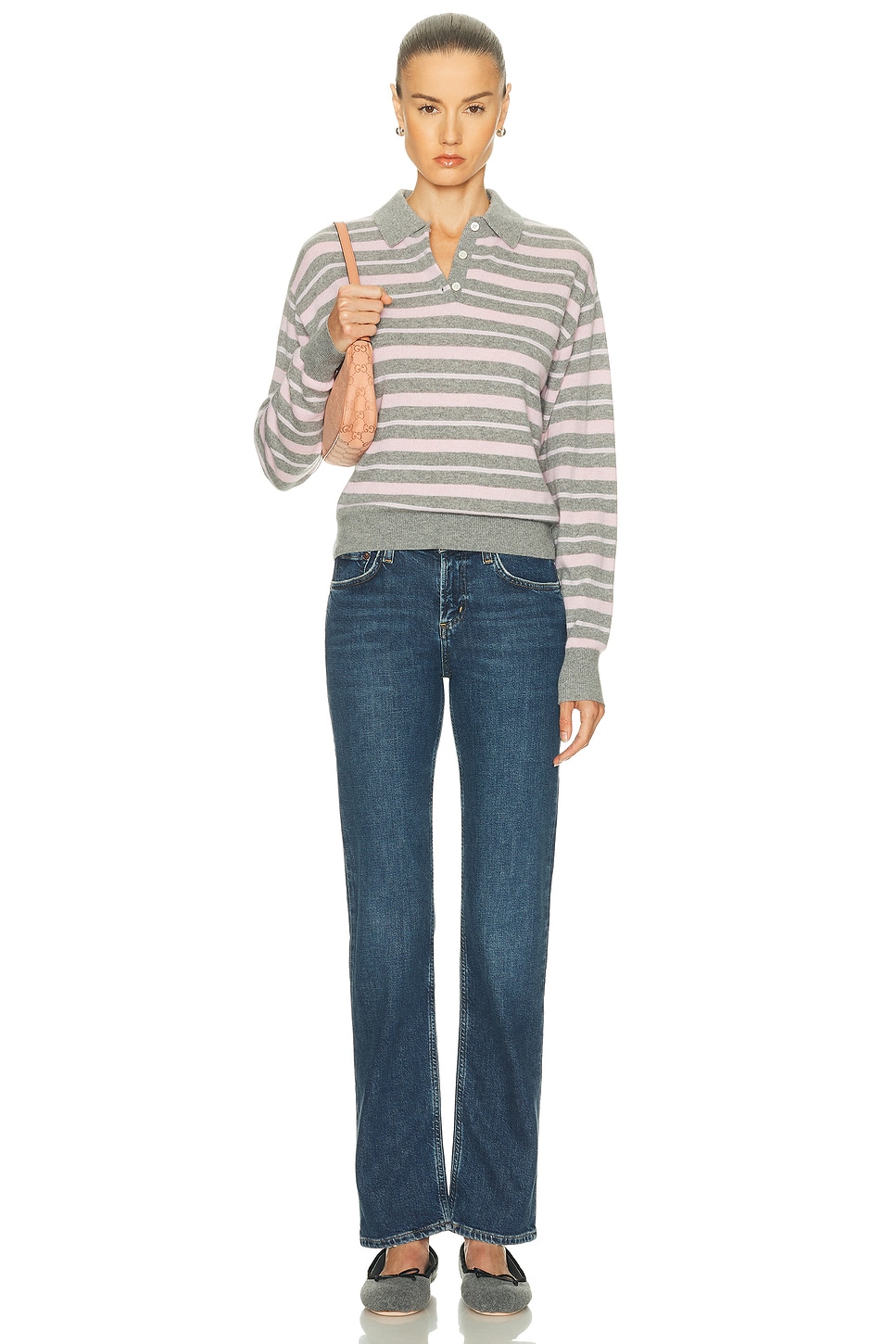 Agolde Low Rise Slim Jeans thumbnail