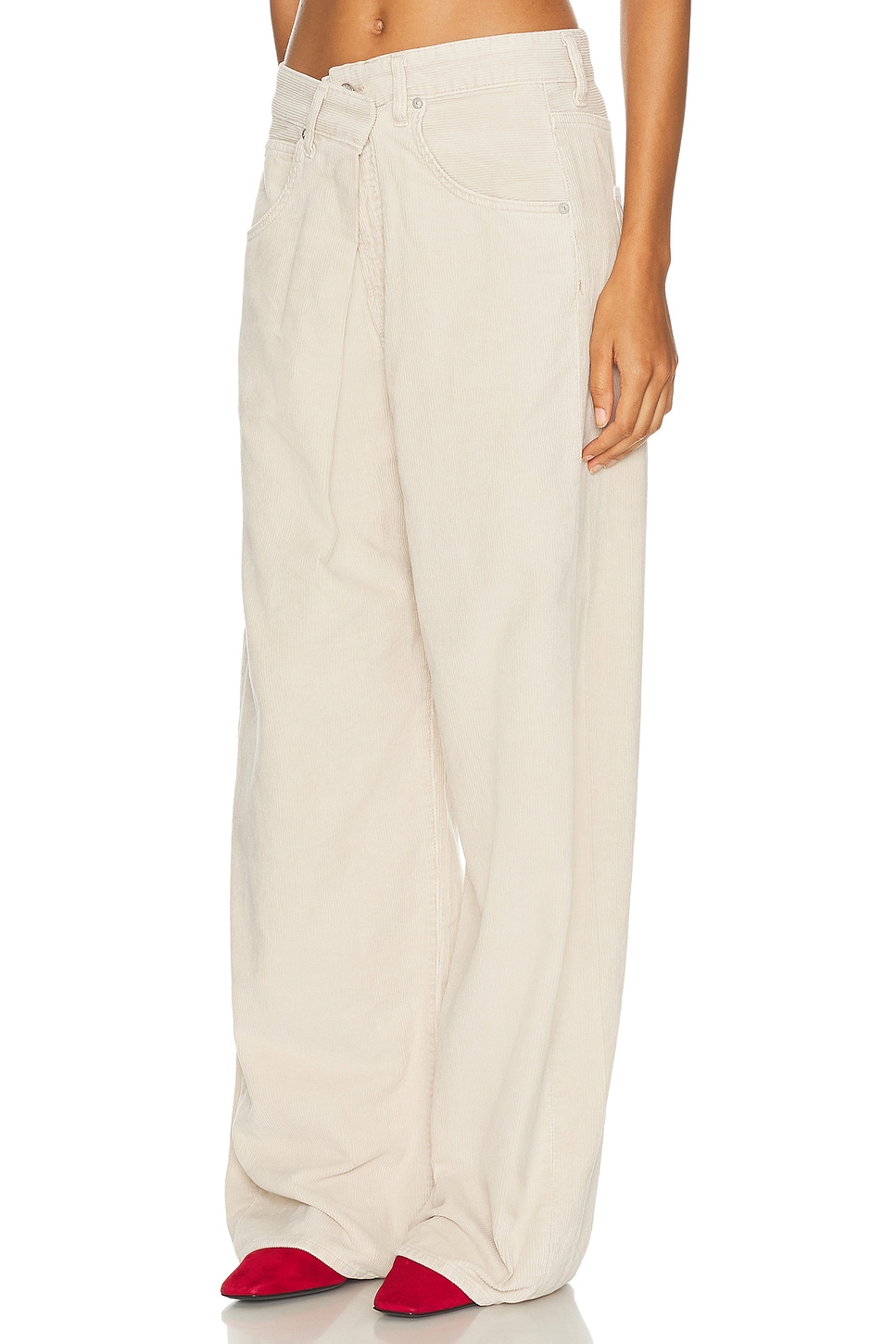 Agolde Vana Fold Wide Leg Jeans
