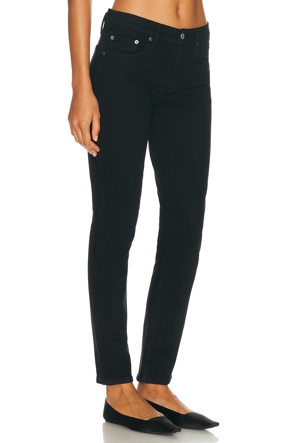 Agolde Cocktail Low Rise Ankle Slim Jeans