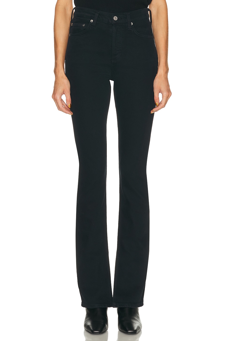 Image 1 of AGOLDE Ingram Split Skinny Jeans in Immerson
