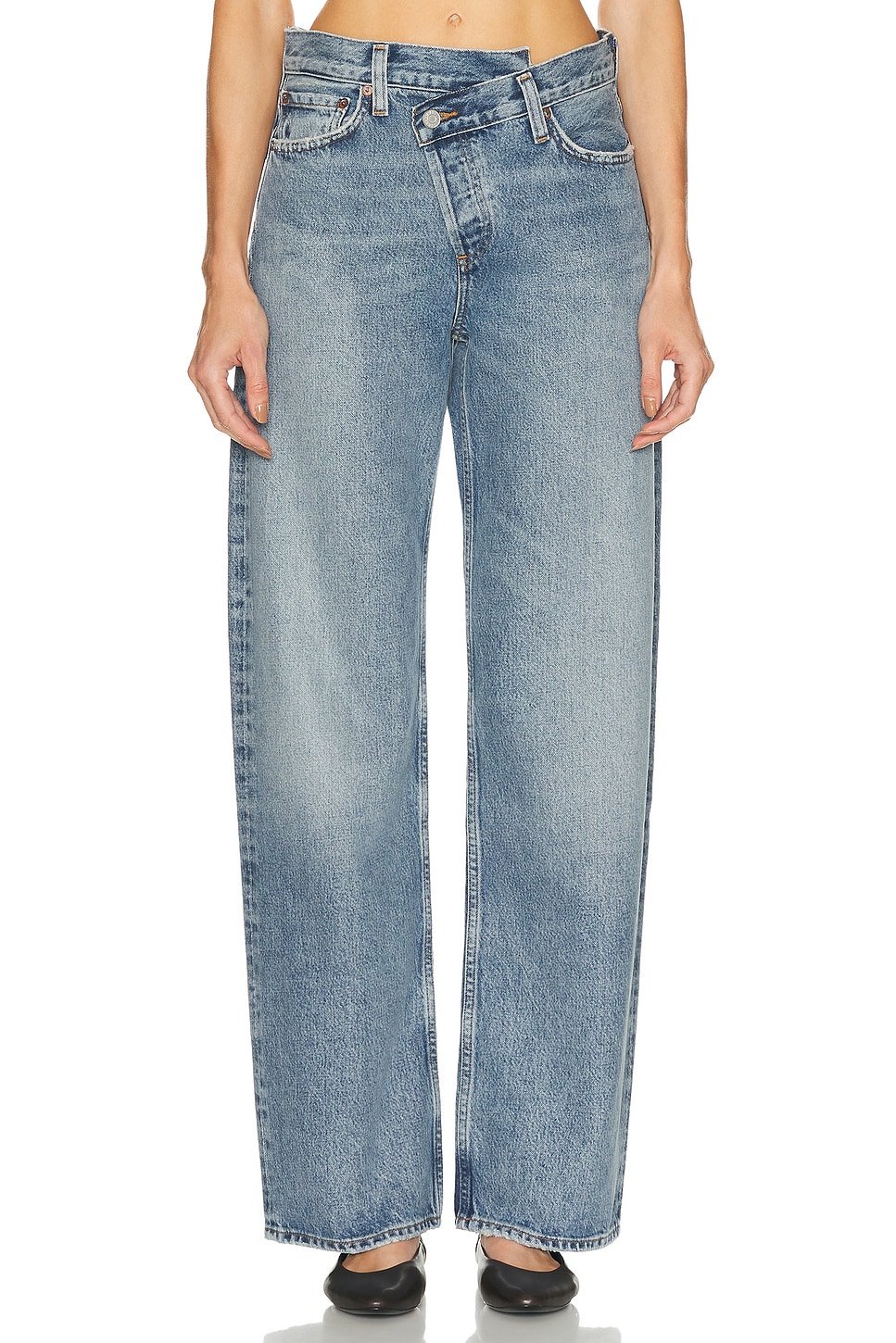 Image 1 of AGOLDE Arc Criss Cross Jeans in Conclusion