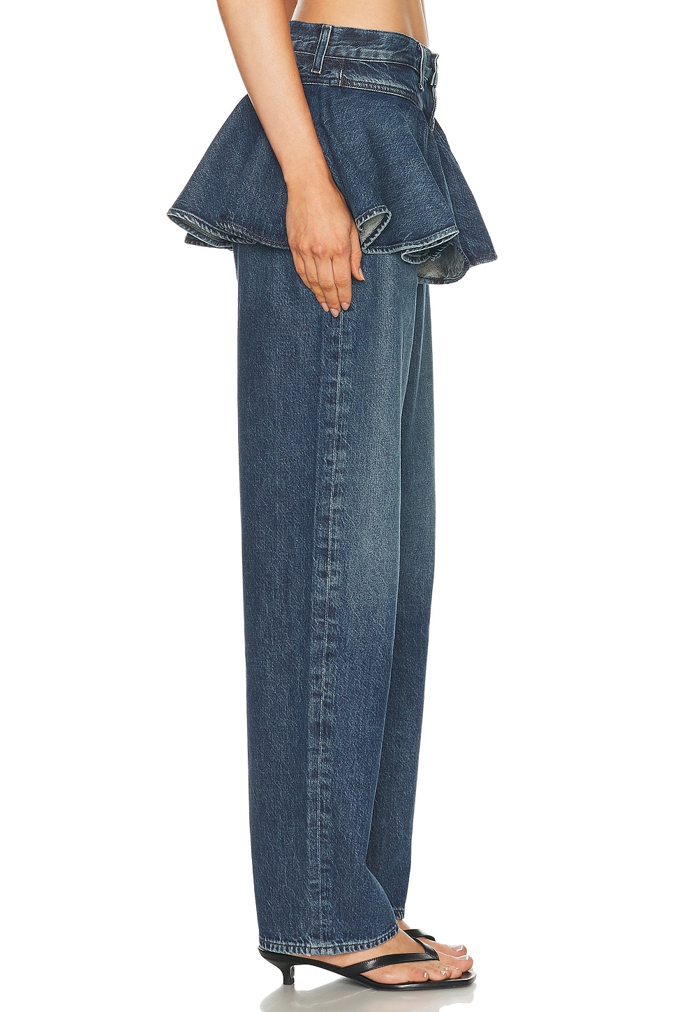 Agolde Peplum Jeans