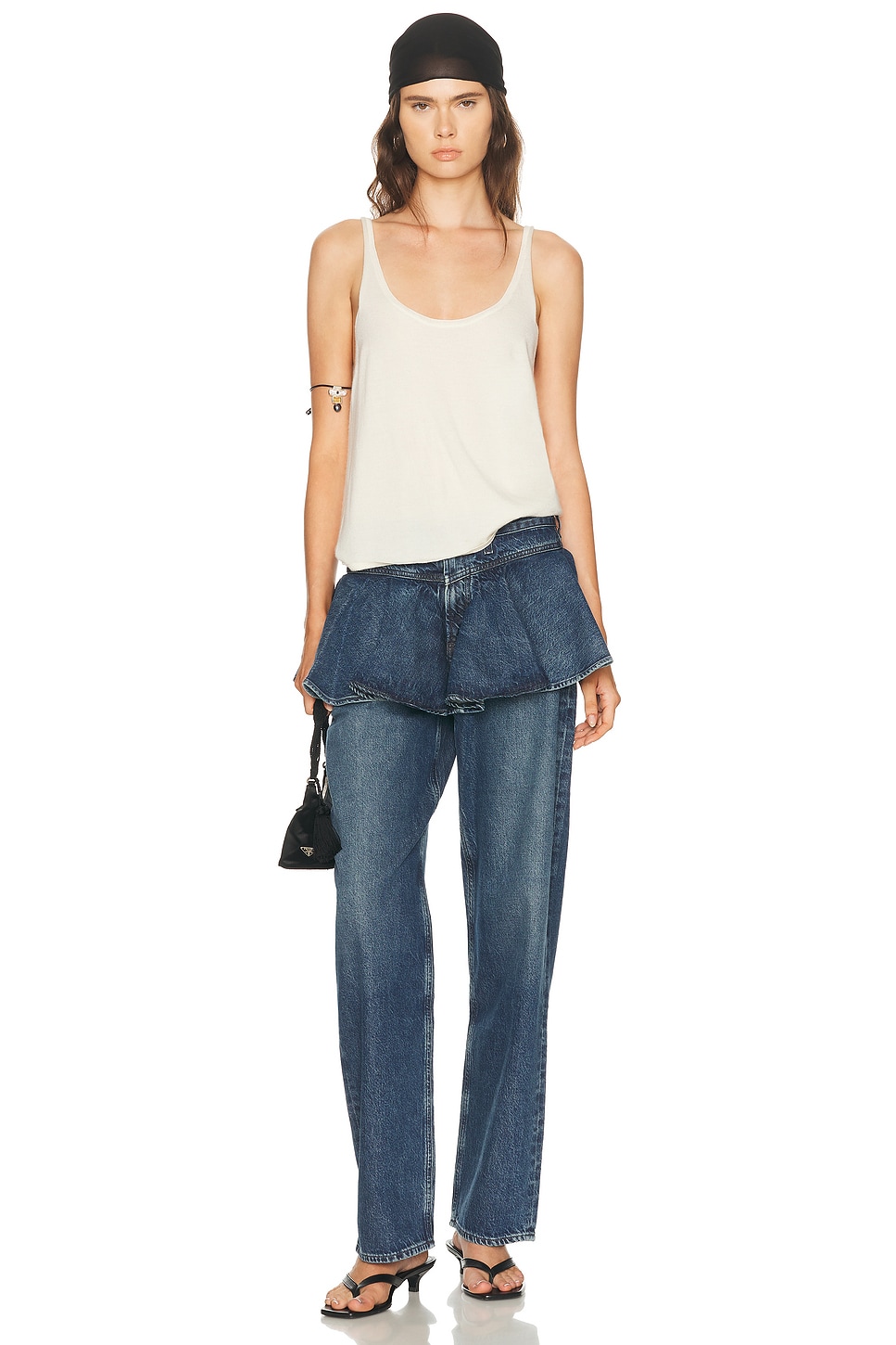 Agolde Peplum Jeans