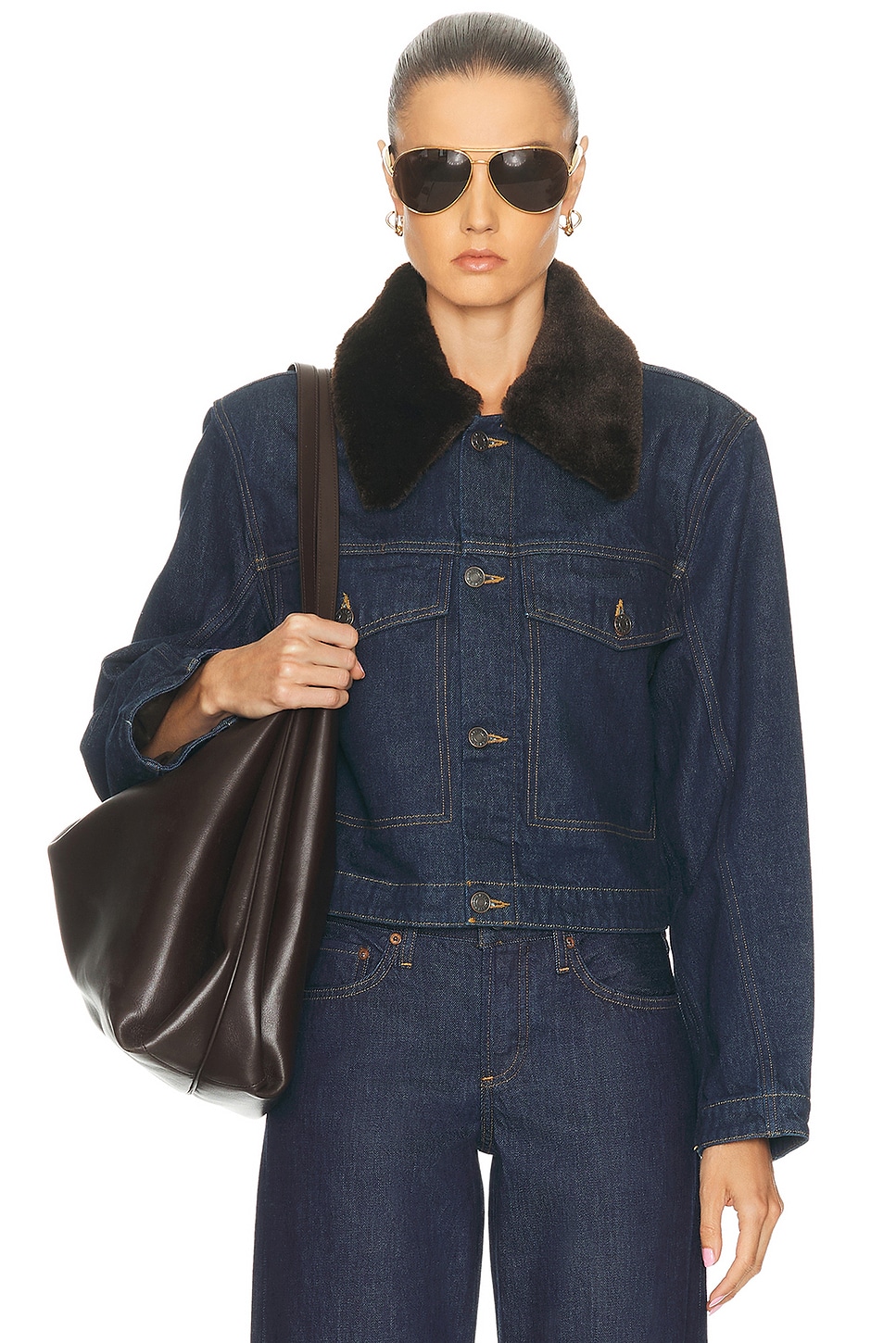 Image 1 of AGOLDE Walker Jacket in Rinse