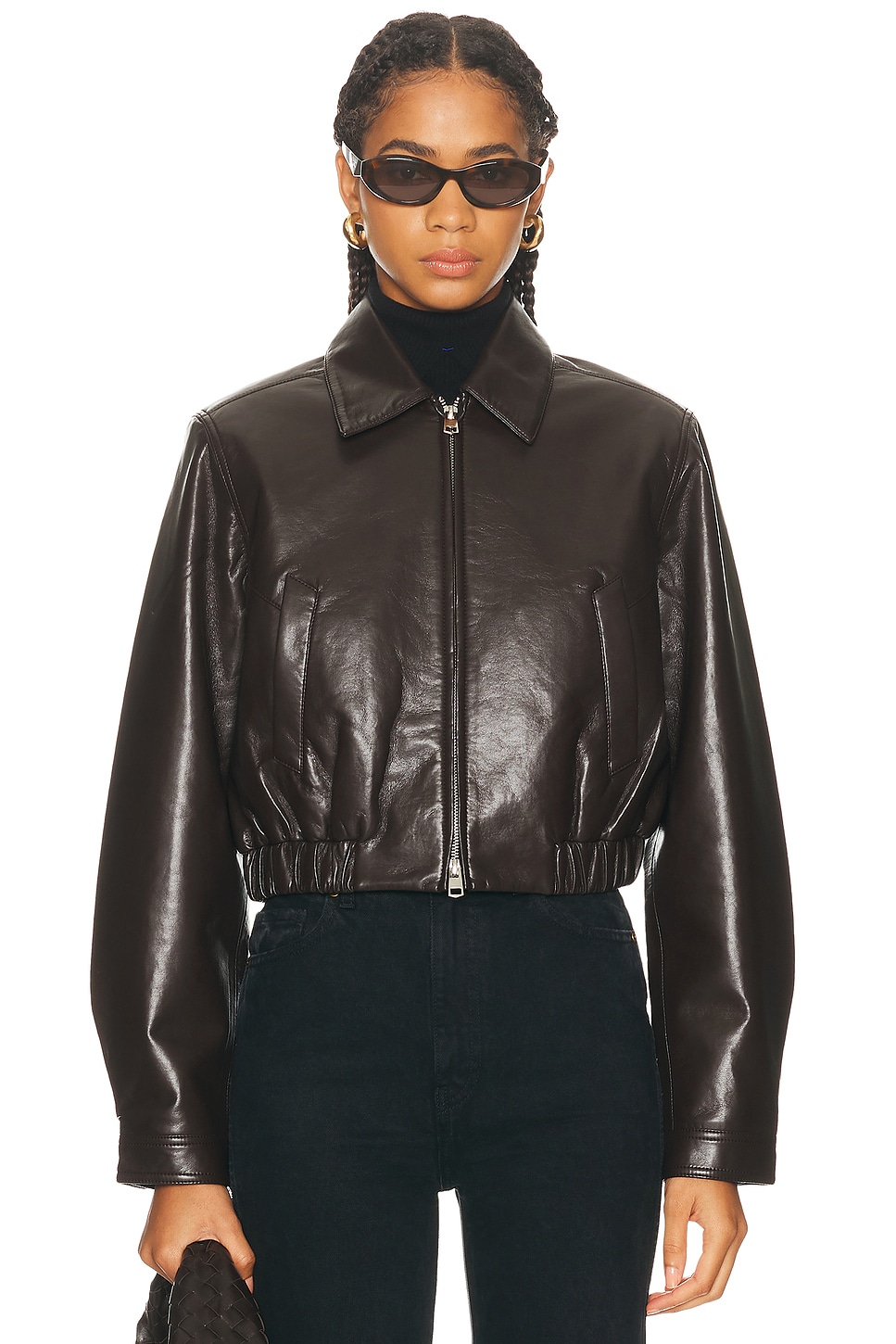 Agolde Essie Jacket In Black