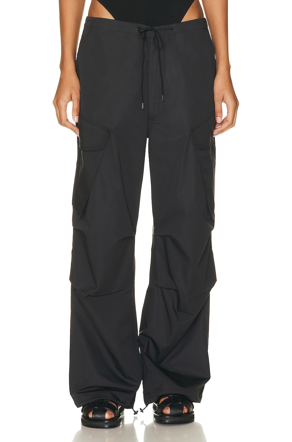 Image 1 of AGOLDE Ginerva Cargo Pant in Black
