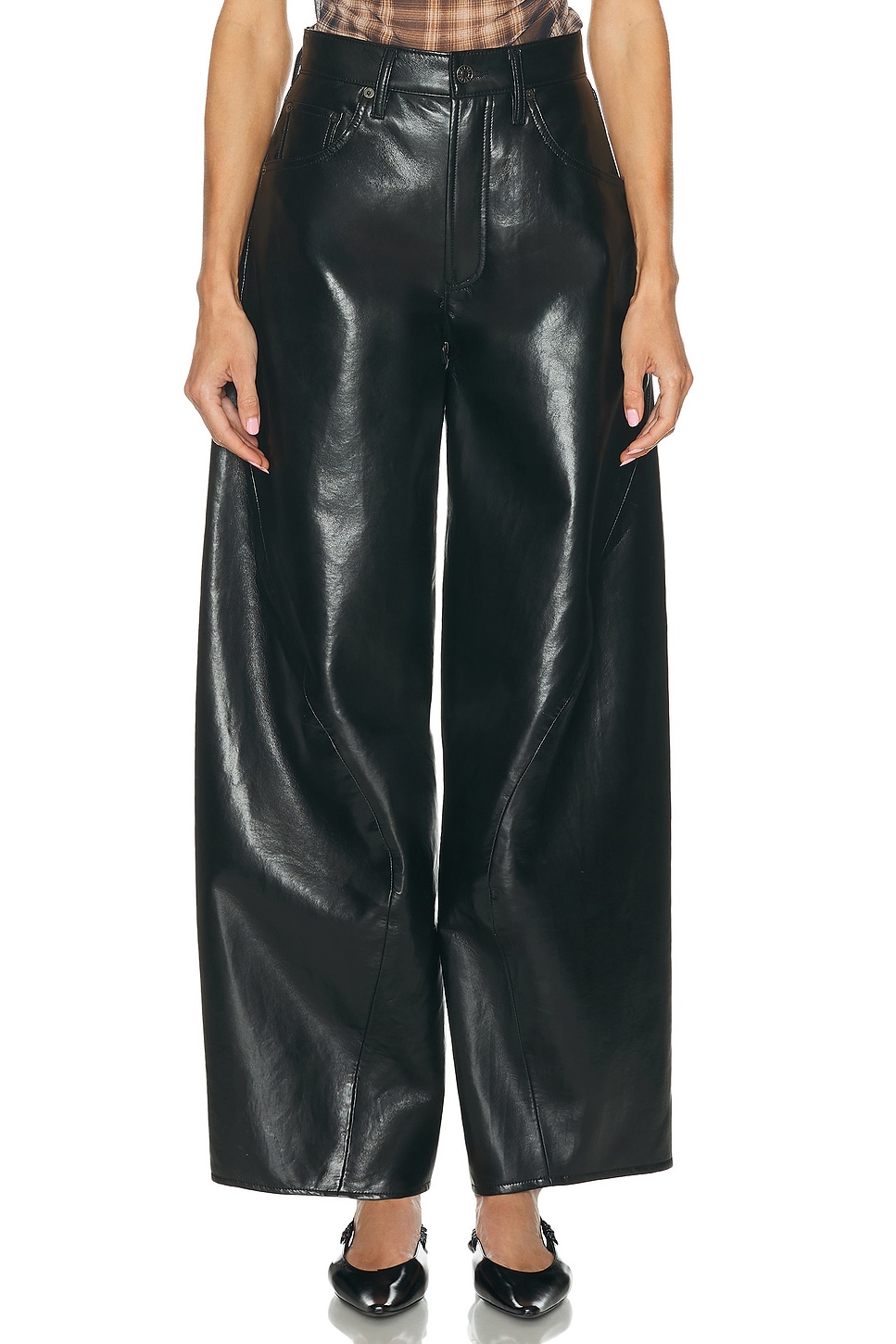 Image 1 of AGOLDE Twist Wide Leg in Detox