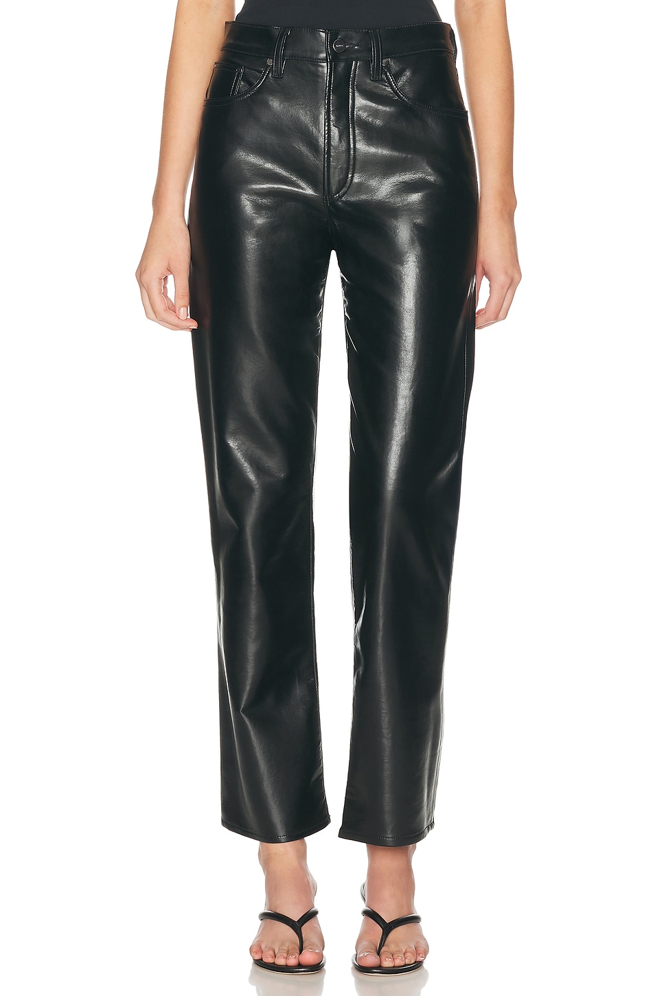 AGOLDE Lana Pant in Black
