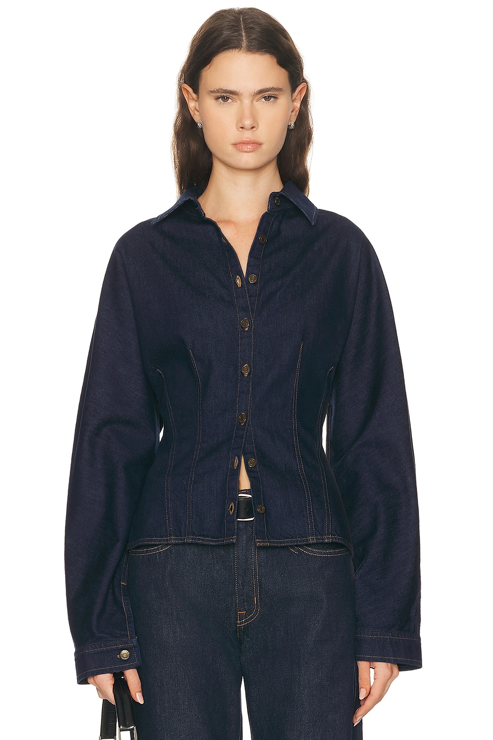 Image 1 of AGOLDE Devon Shirt in Rinse