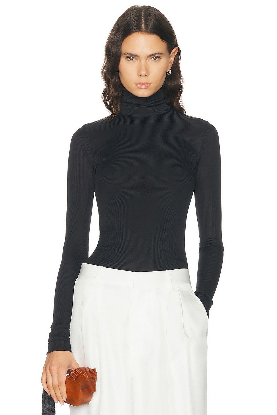 Agolde Caryle Turtleneck Top