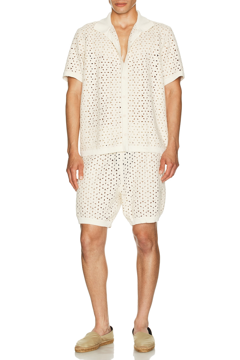 Image 1 of Agua Bendita Maury Short in Grey