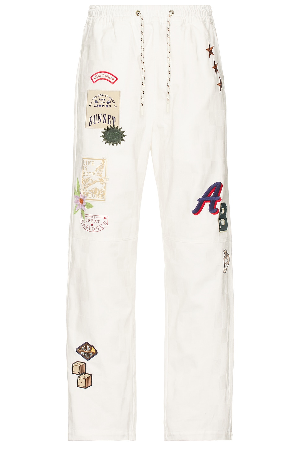 Image 1 of Agua Bendita Rene Pants in White