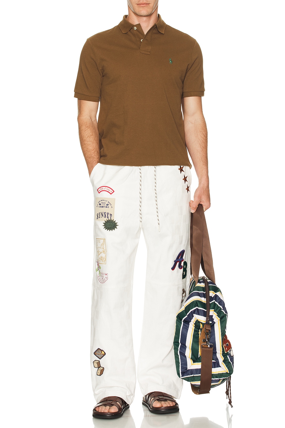 Image 1 of Agua Bendita Rene Pants in White
