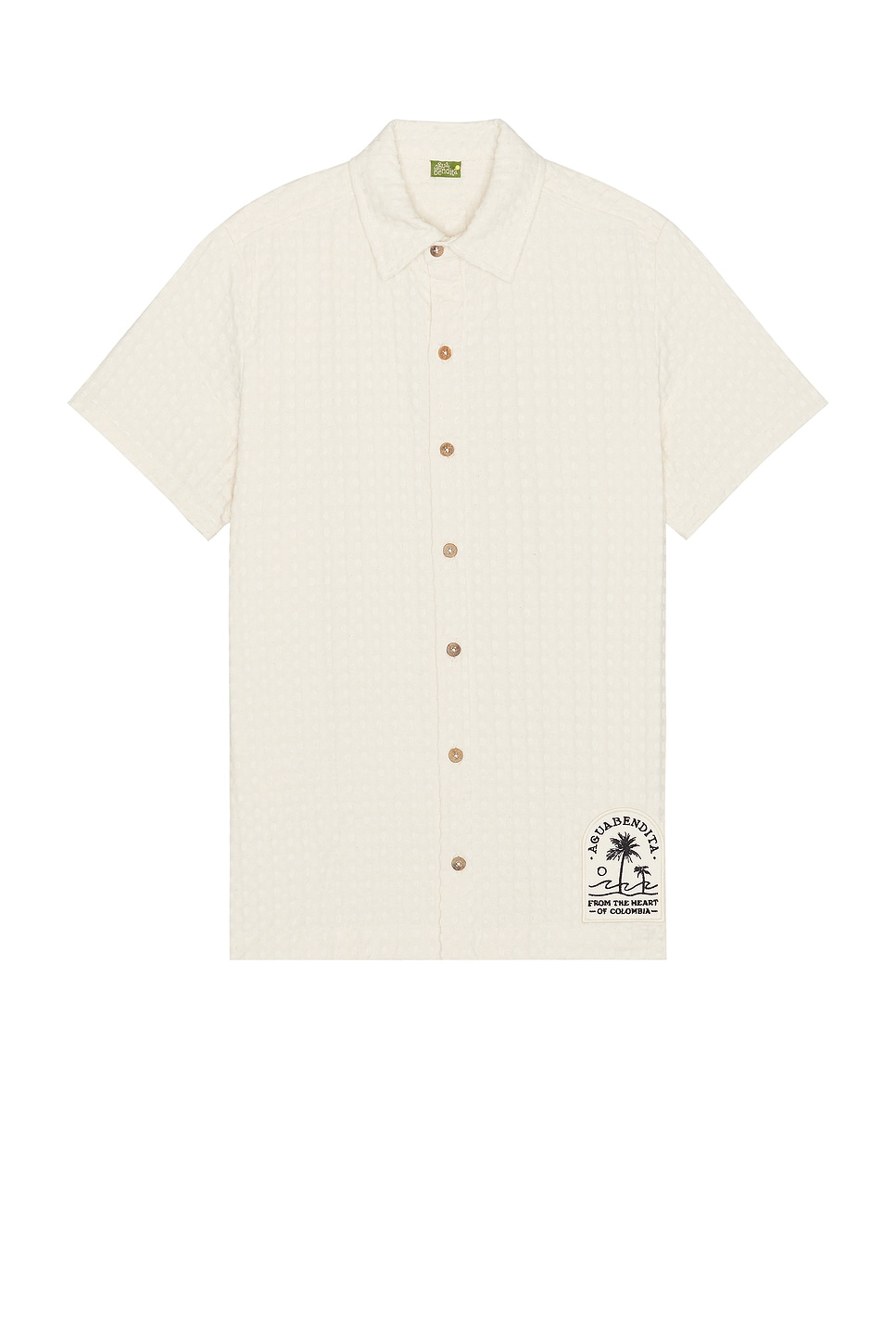 Image 1 of Agua Bendita Jack Cipres Shirt in Beige