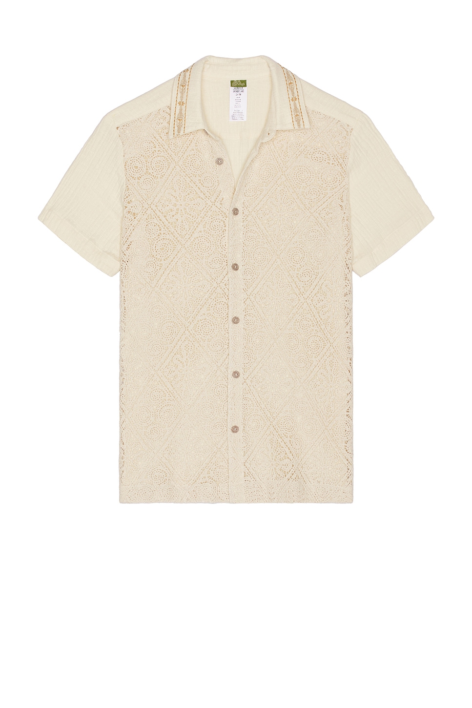 Image 1 of Agua Bendita James Shirt in Cream