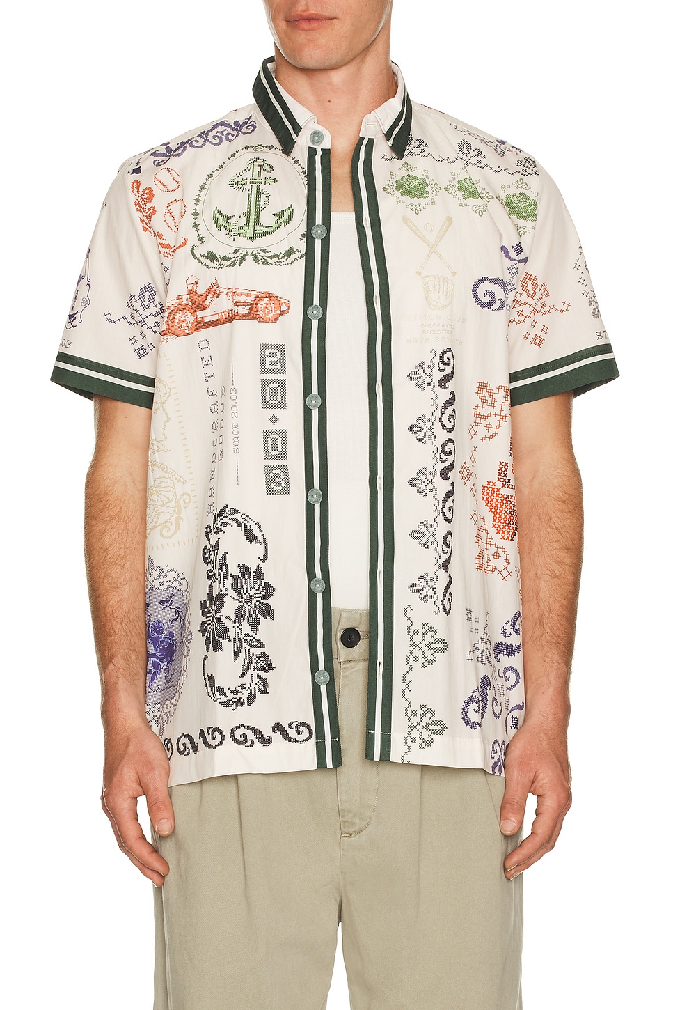 Agua Bendita Jack Shirt In White