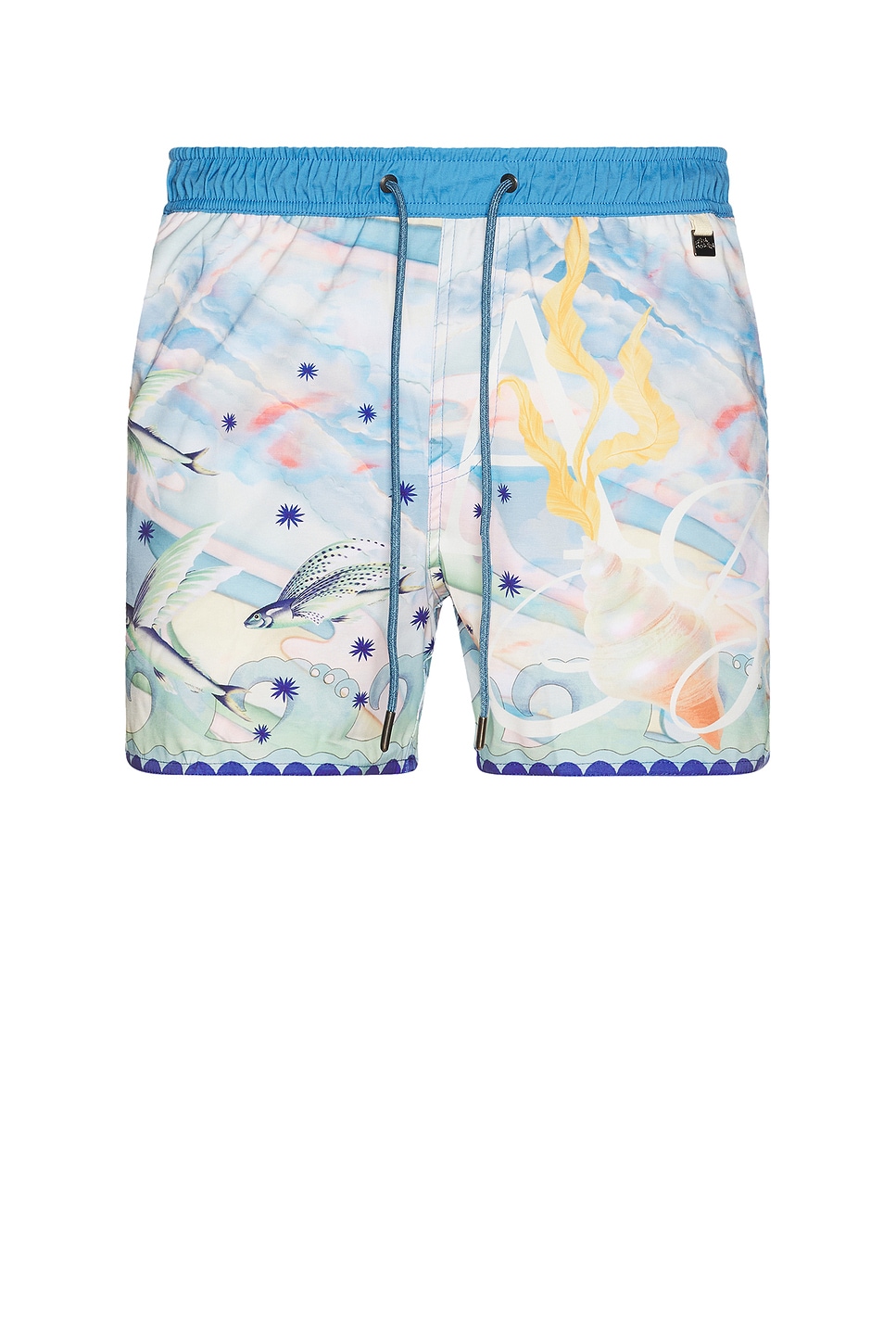 Image 1 of Agua Bendita Cassius Swim Trunks in Blue