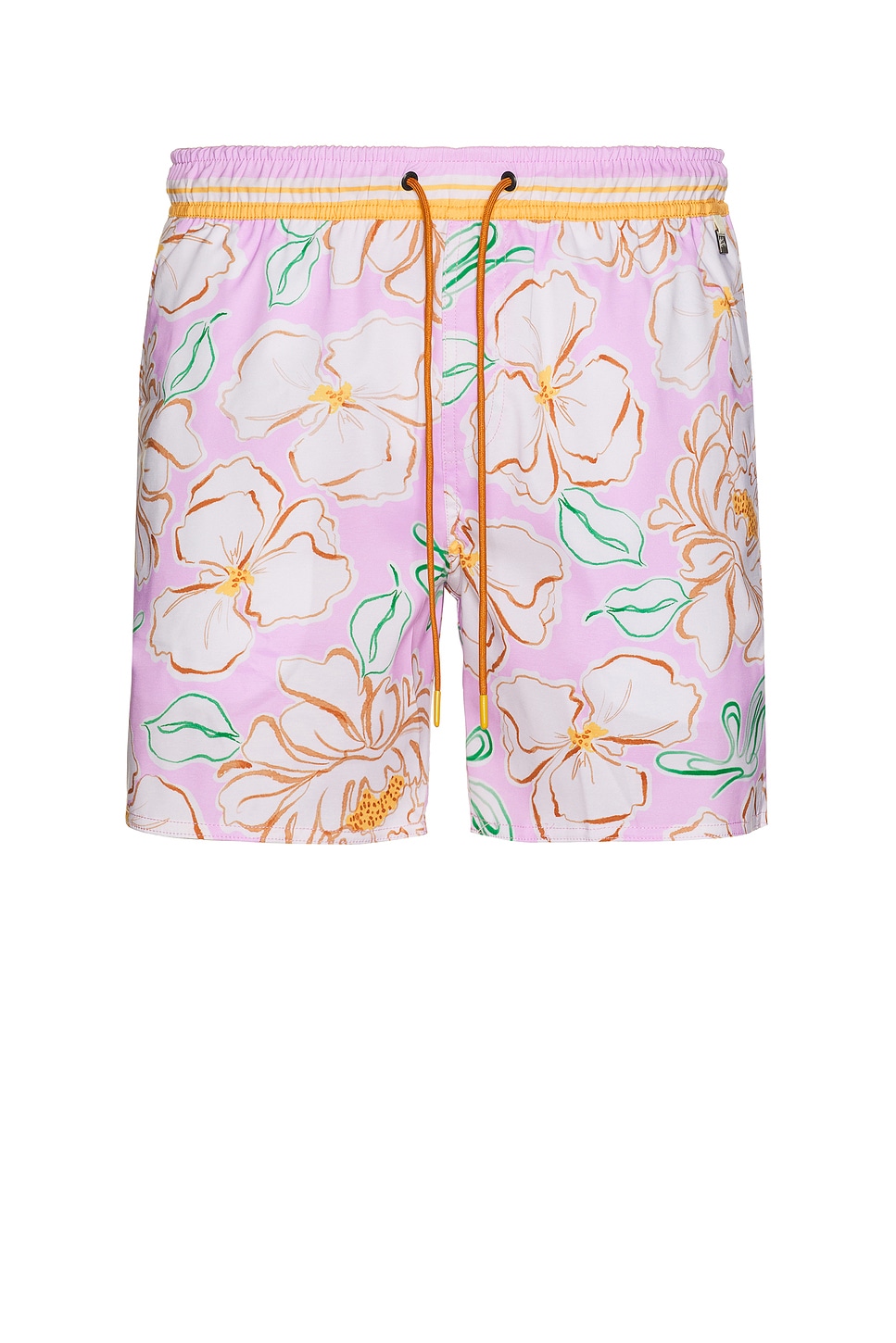 Image 1 of Agua Bendita Joe Swim Trunks in Pink