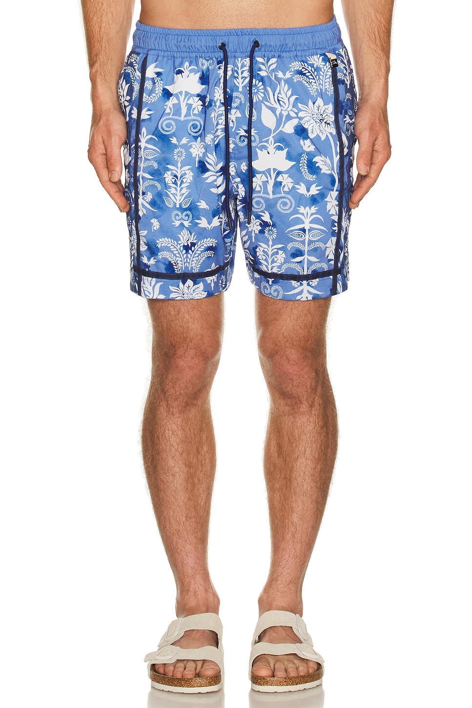 Agua Bendita Fredie Trunks In Blue
