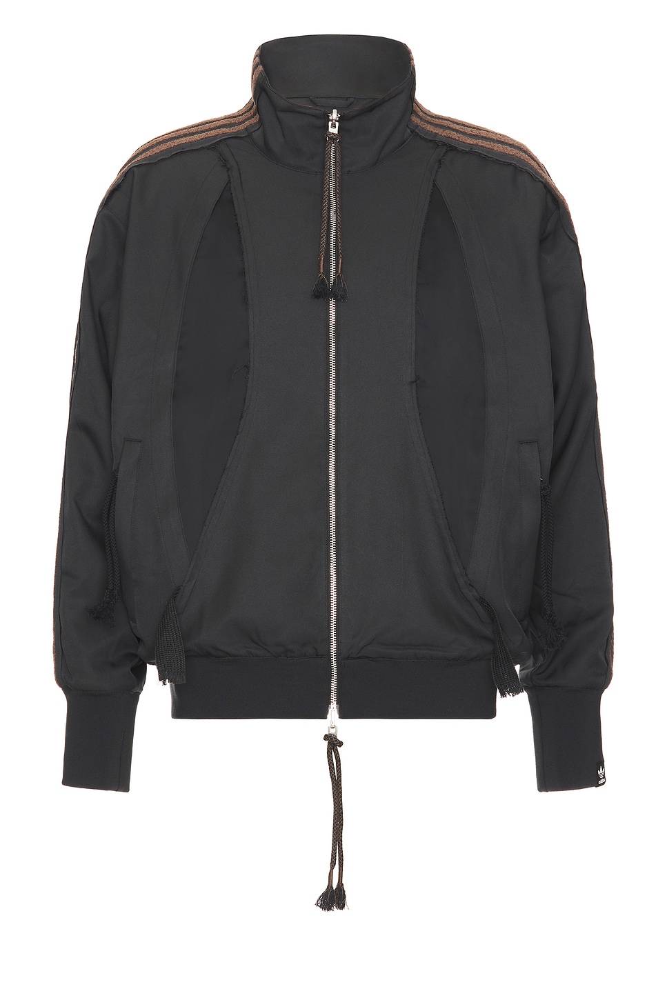 Image 1 of adidas by Song for the Mute Track Suit Jacket in Black & Brown