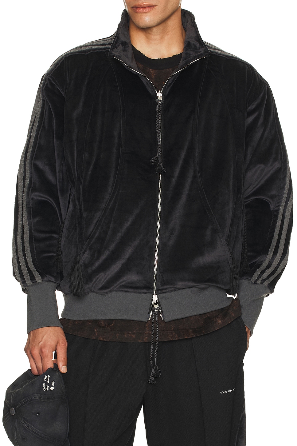Image 1 of adidas by Song for the Mute Adi006 Track Jacket in Black