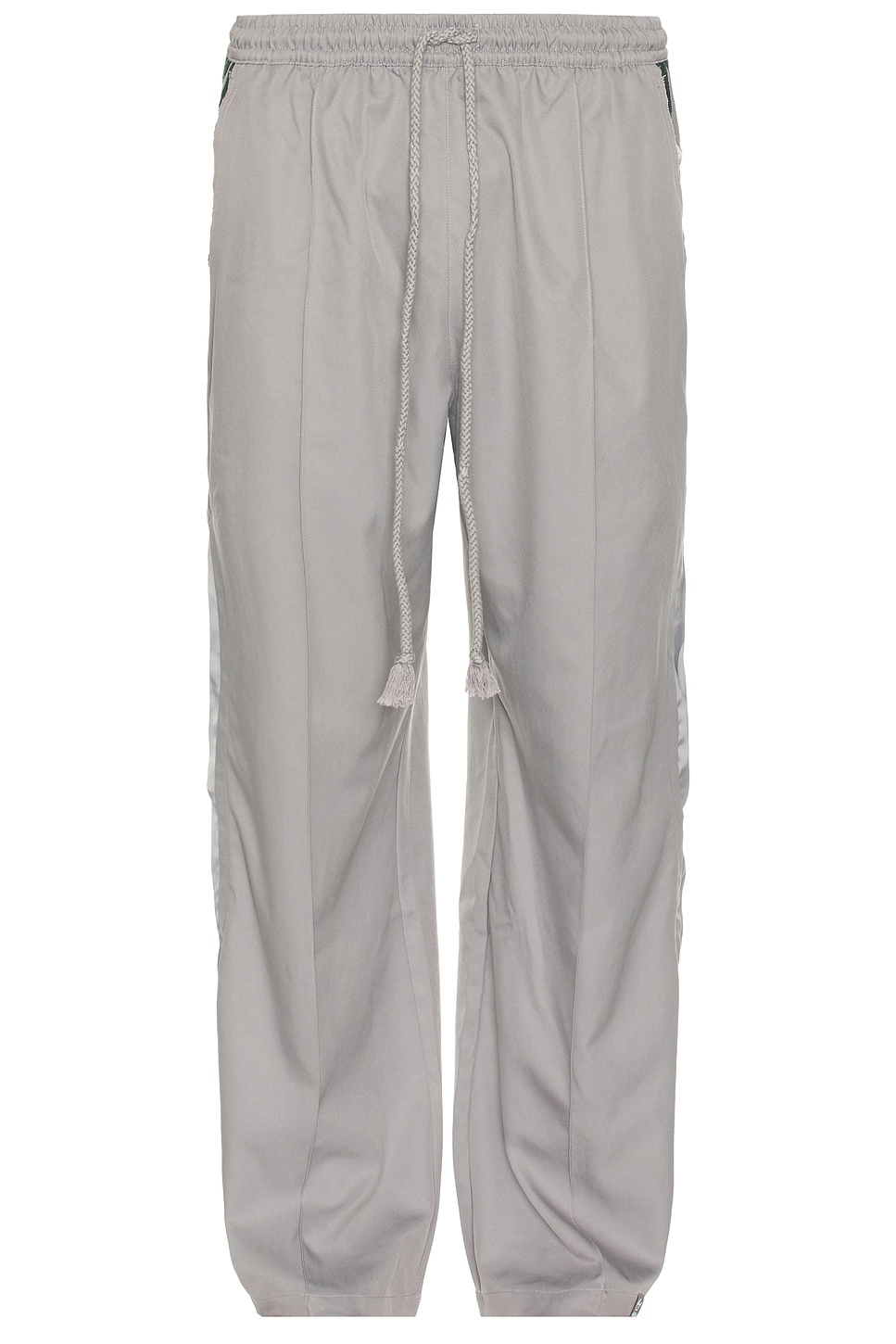 Image 1 of adidas by Song for the Mute Track Suit Pant in Dove Grey & Collegiate Green