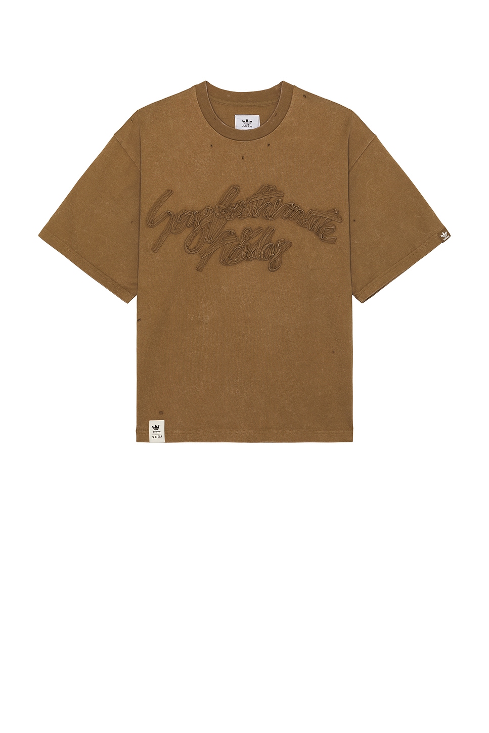 Wash Tee in Tan
