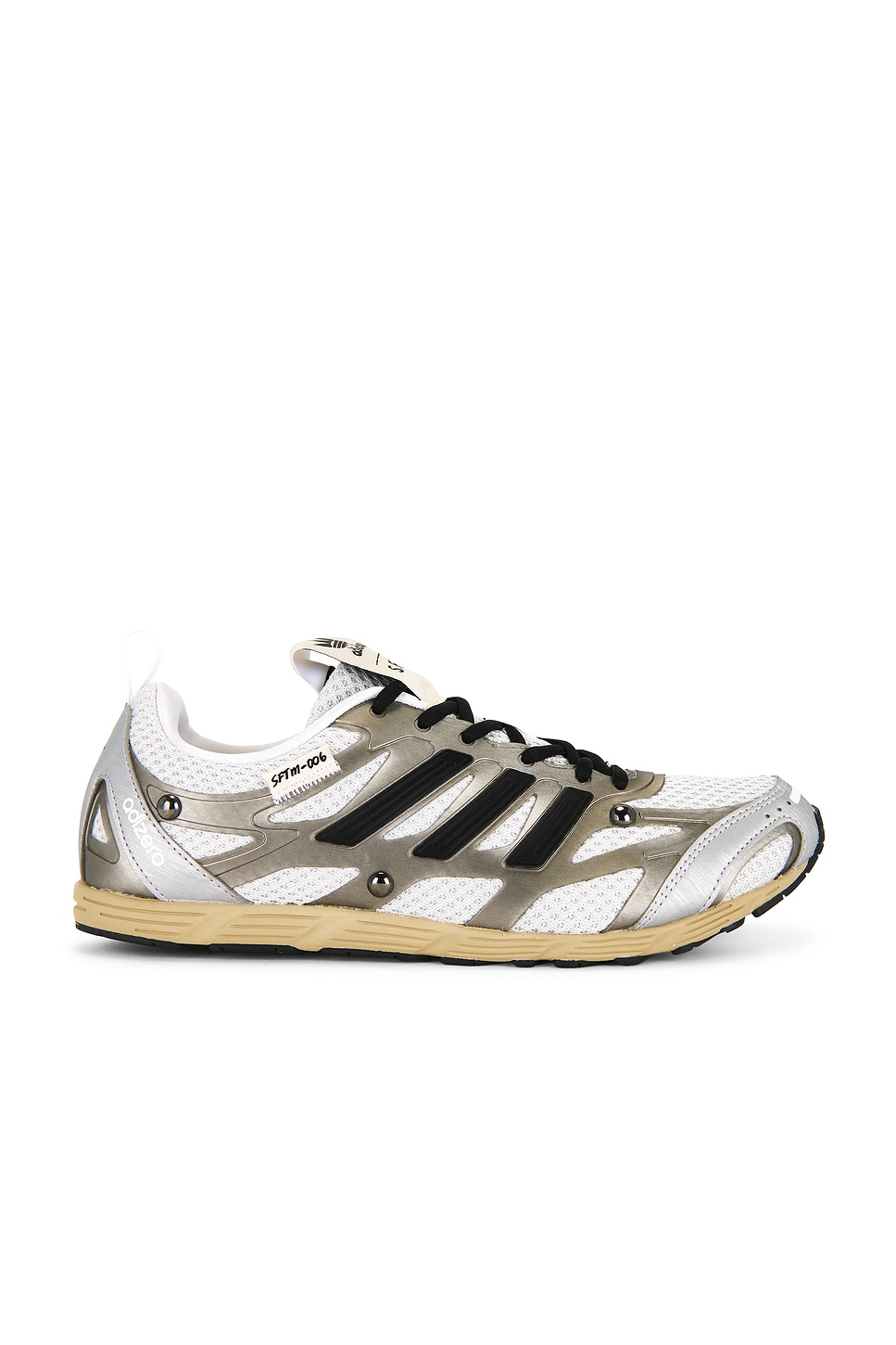 Image 1 of adidas by Song for the Mute Adizero in Green, Black, & Metallic Silver