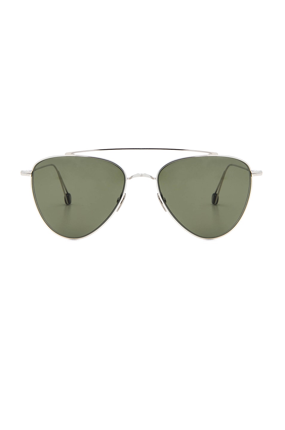Image 1 of Ahlem Pyramides Sunglasses in White Gold